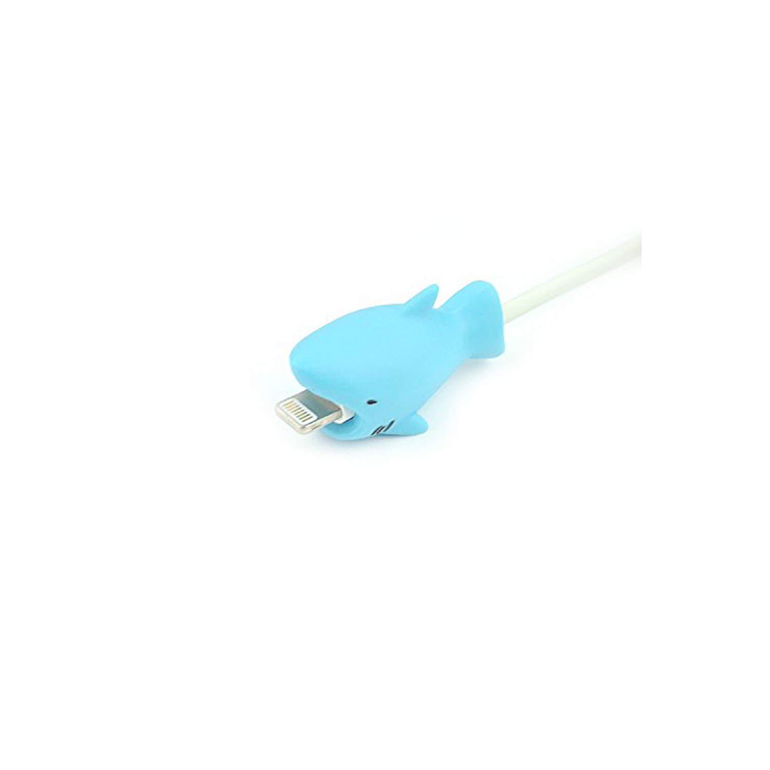 Animals Bite Cable Data Protector For iPhone and Android Data Line Protection Accessory - Shark