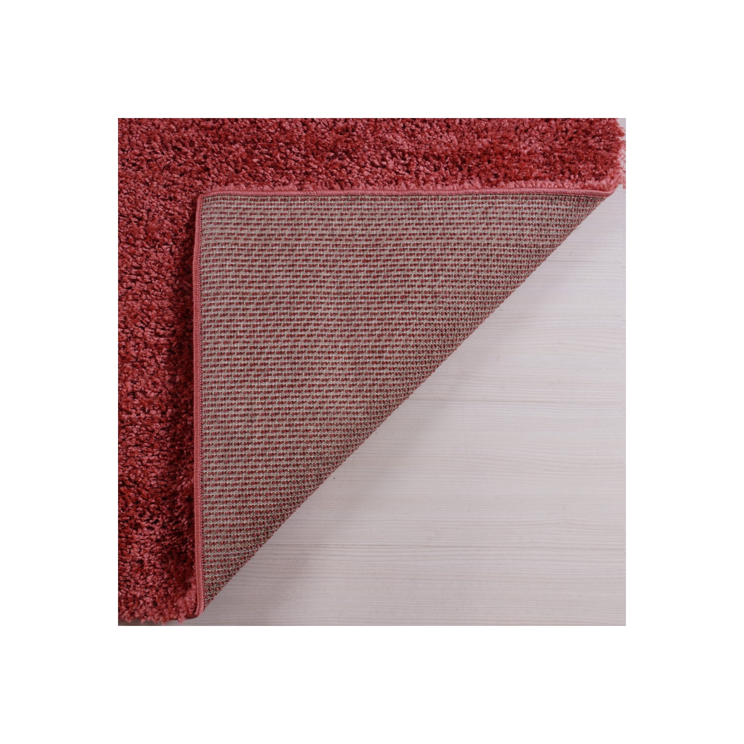 Meknes Shag Grapefruit Orange Area Rug 2'7" x 4'11"