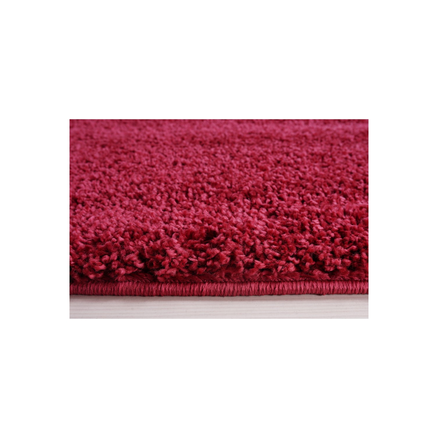 Meknes Shag Rose Red Area Rug 2'7" x 4'11"