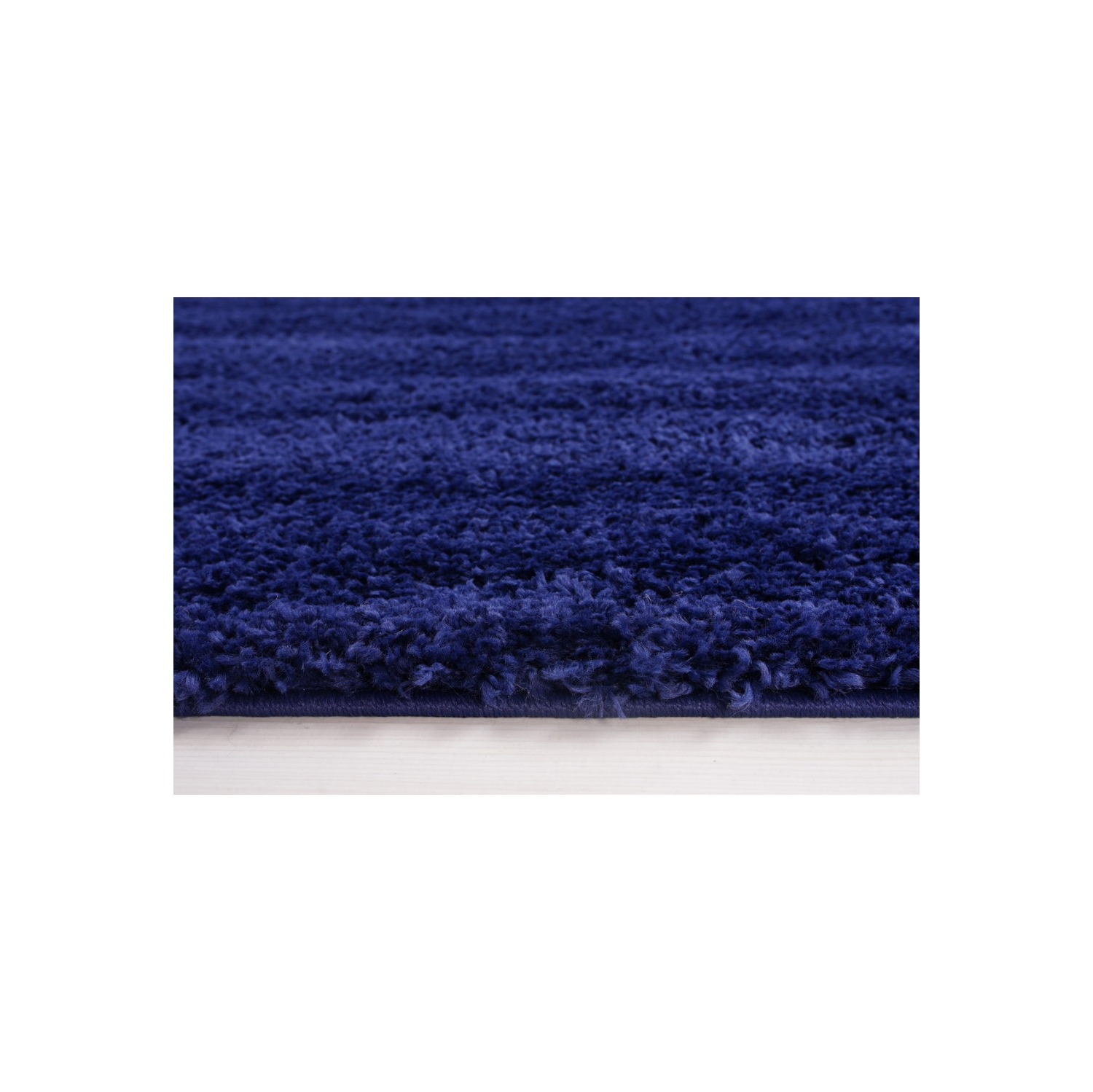 Meknes Shag Navy Blue Area Rug 2'7" x 4'11"