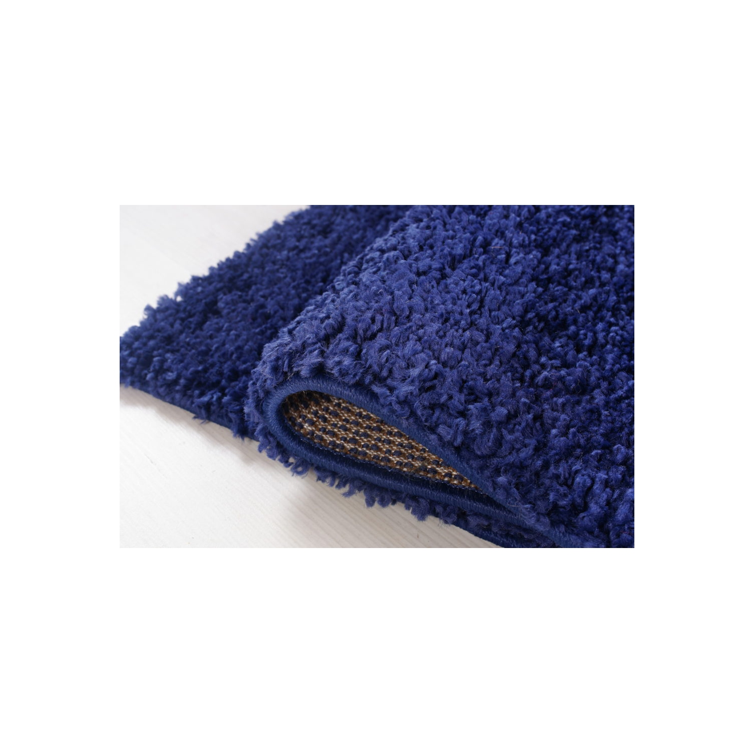 Meknes Shag Navy Blue Area Rug 5'2" x 7'5"