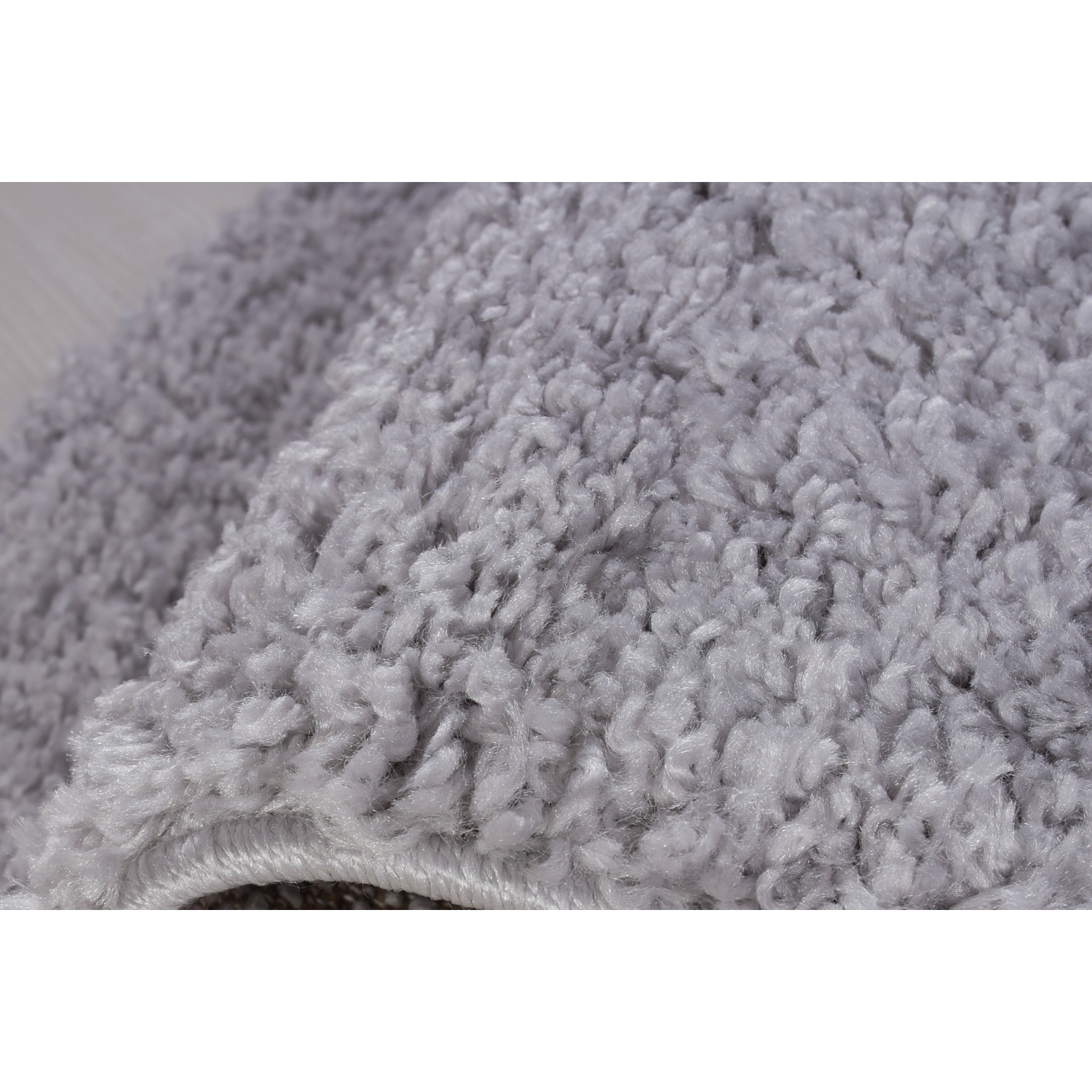 Meknes Shag Light Gray Area Rug 2'7" x 4'11"