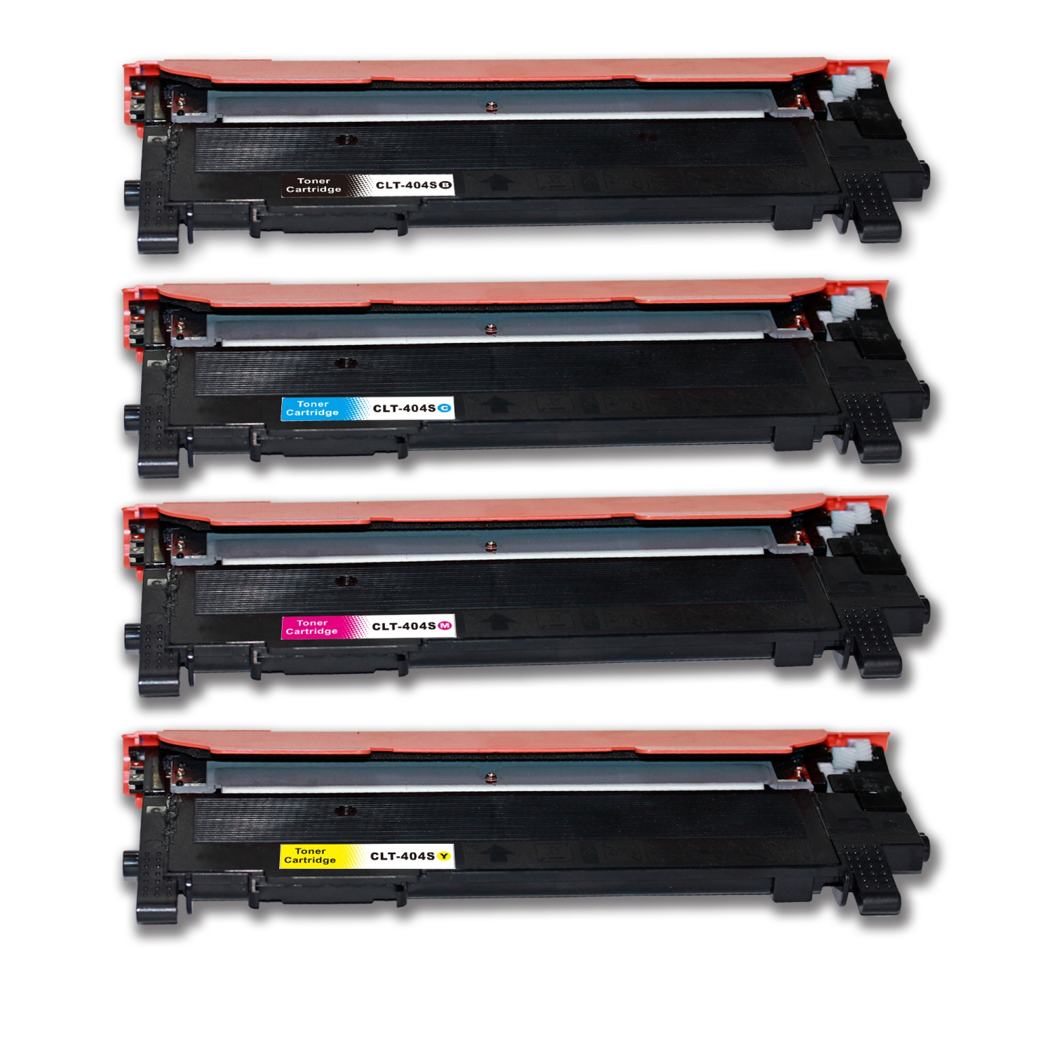 4 Pack (K,C,M,Y) Toner Cartridges Compatible for Samsung CLT-K404S, CLT-C404S, CLT-M404S, CLT-Y404S, C430 C480 Xpress Samsung Printer CLT-404