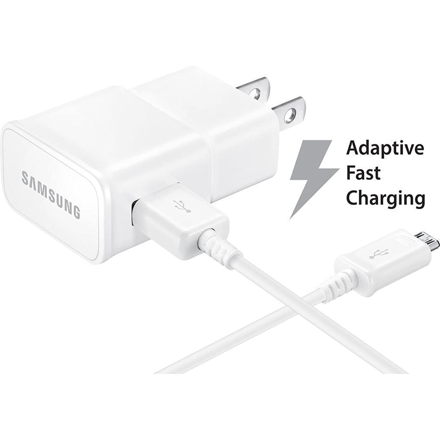 (CABLESHARK)For Samsung Compatible Adaptive Fast Charging Wall Charger Galaxy Note 4, Edge, S6/S6 Edge/Edge+, S6 Active