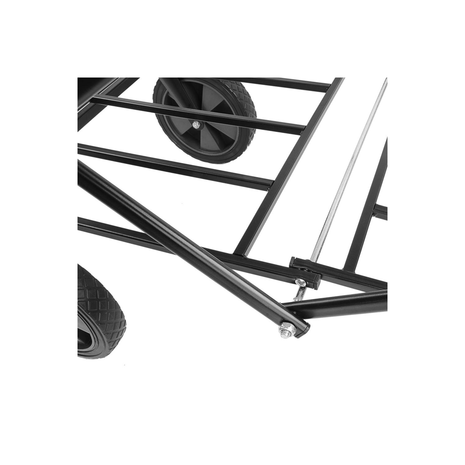 Chariots pliants d'extérieur, chariots de camping utilitaires pliables, chariot de magasinage Beach Garden, vert