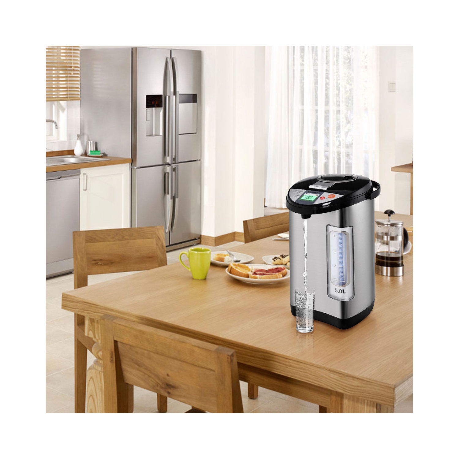 Costway 5L LCD Water Boiler & Warmer Electric Hot Pot Kettle Hot Water Dispenser