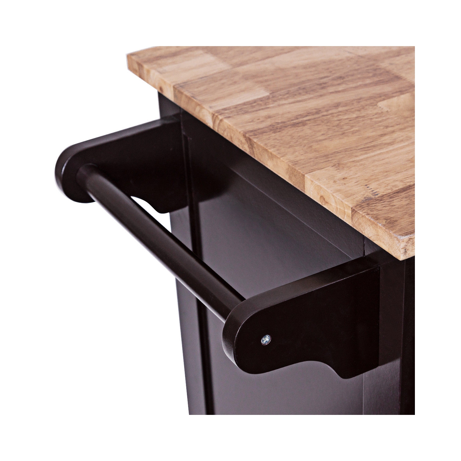 Costway Rolling Kitchen Cart Island Heavy Duty Storage Trolley Cabinet Utility