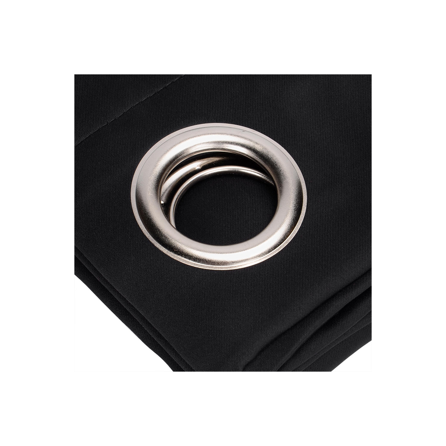 52x63inch Blackout Curtain Window Curtains for Bedroom or Living Room Darkening, Black, 1 Panel