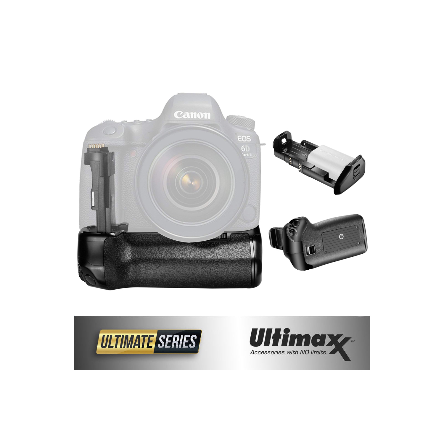 Ultimaxx BG-E21 Battery Grip for Canon 6D Mark II