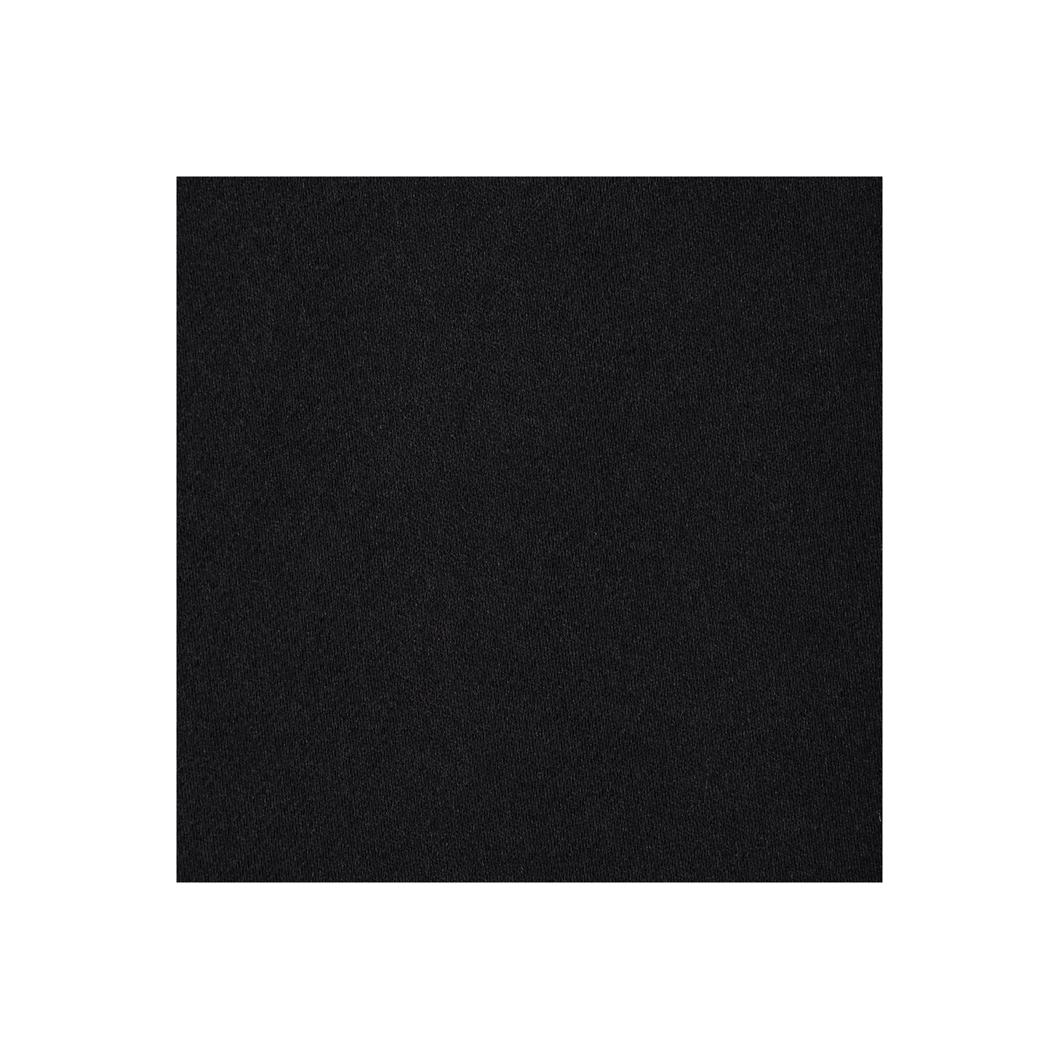 52x84inch Blackout Curtain Window Curtains for Bedroom or Living Room Darkening, Black, 1 Panel