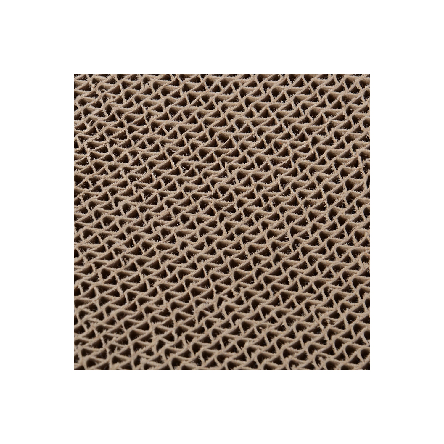 Salon de grattage Cat de 22 po, poteau incliné ergonomique en carton ondulé pour poteau à rayures, protecteur en carton pour le plancher de la table