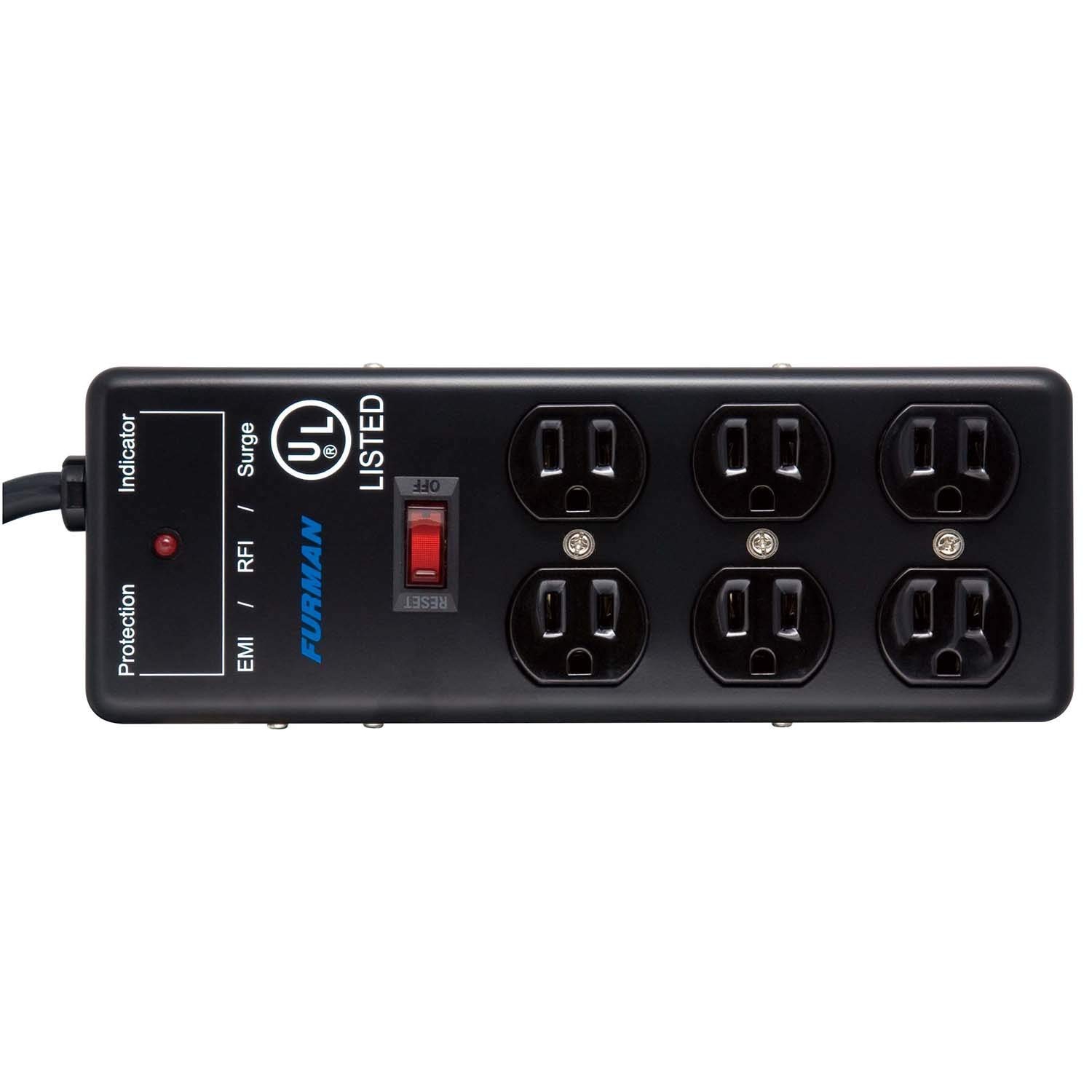 Furman SS6B 6 Plug Surge Protector