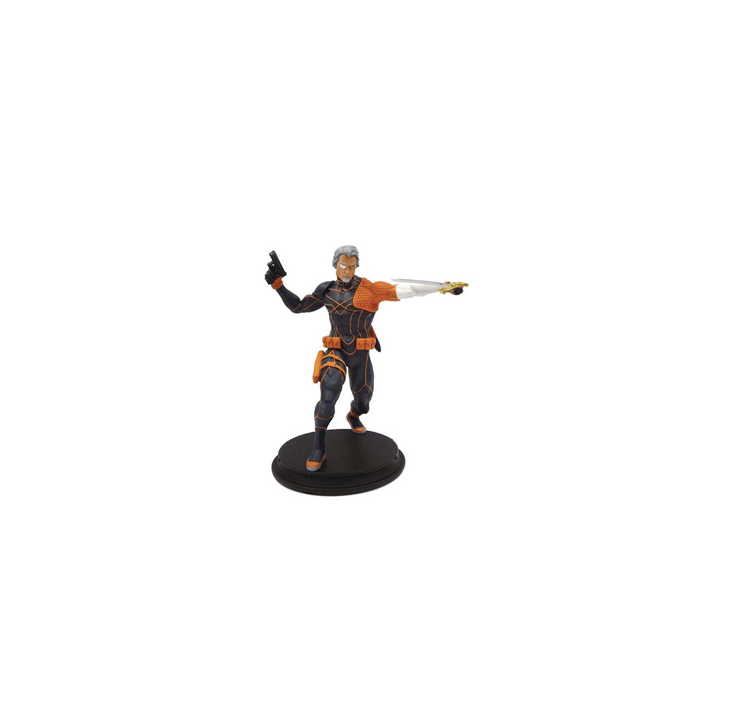 DC Comics Rebirth 8 Inch Statue Figure Exclusive - Unmasked Deathstroke