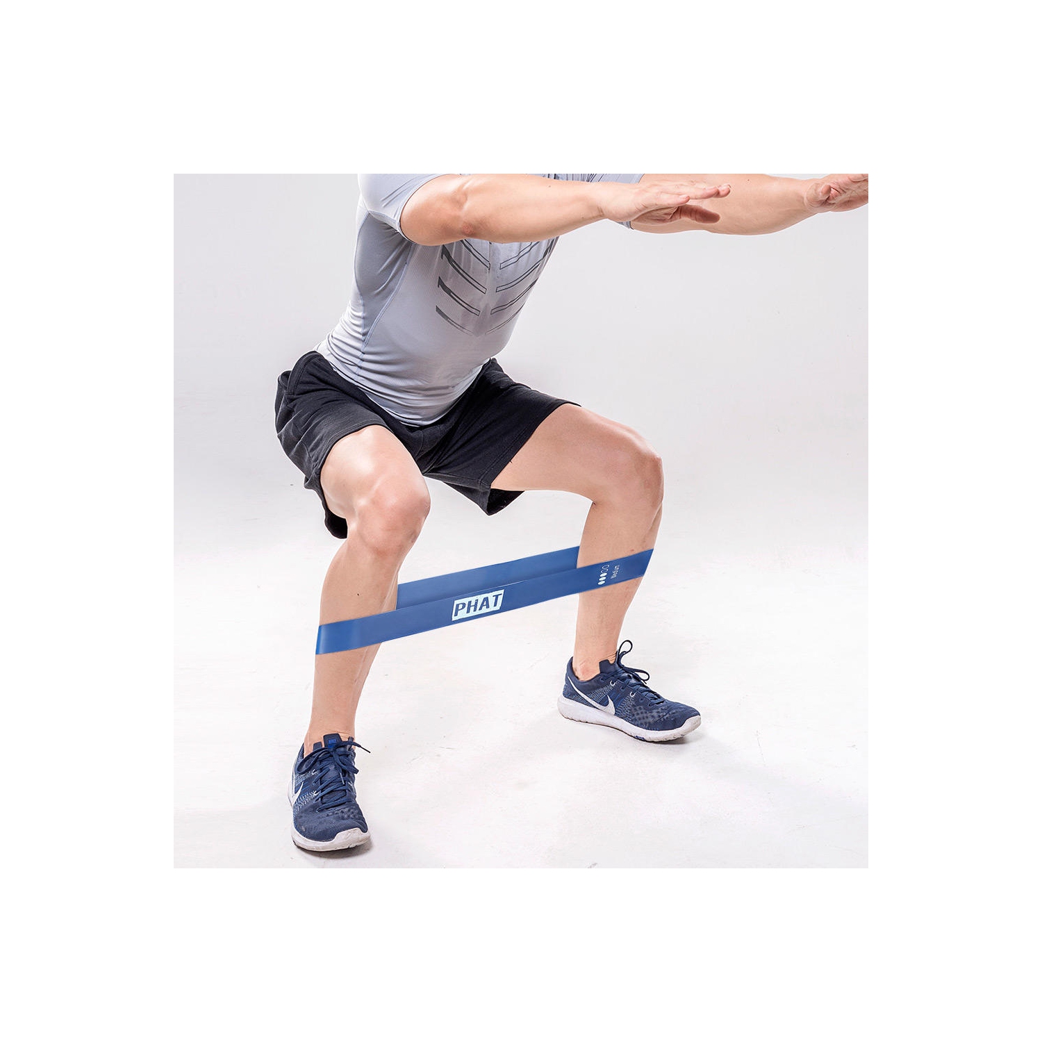 Disques glisseurs à double noyau de première qualité + 5 bandes de résistance de l'exercice - PHAT™