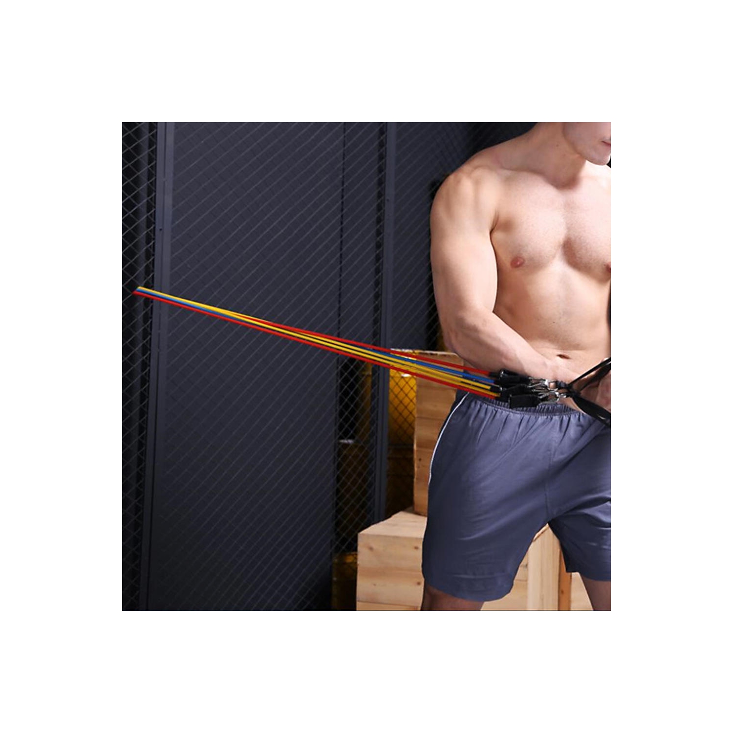 Ensemble de 11 bandes de résistance PHAT pour entraînement par résistance, mise en forme et physiothérapie