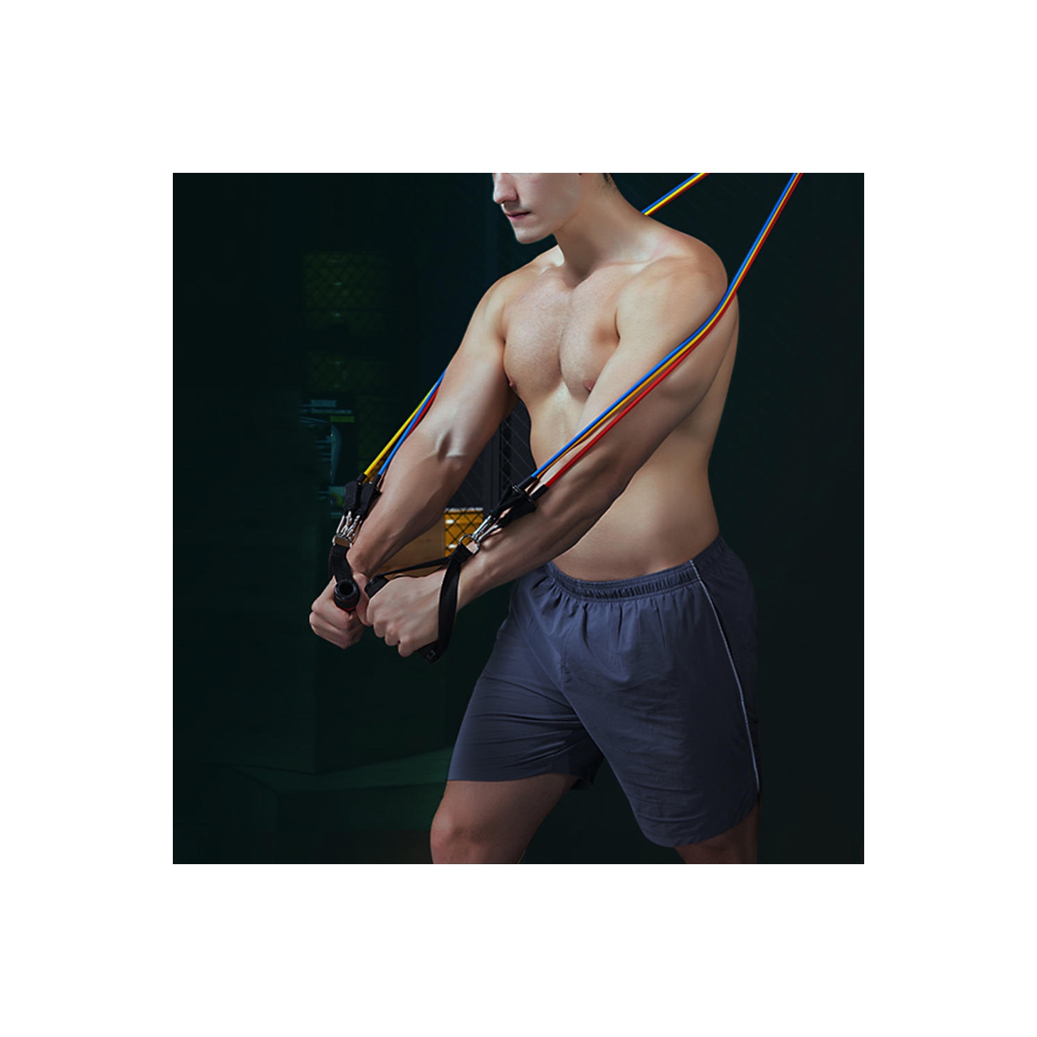 Ensemble de 11 bandes de résistance PHAT pour entraînement par résistance, mise en forme et physiothérapie