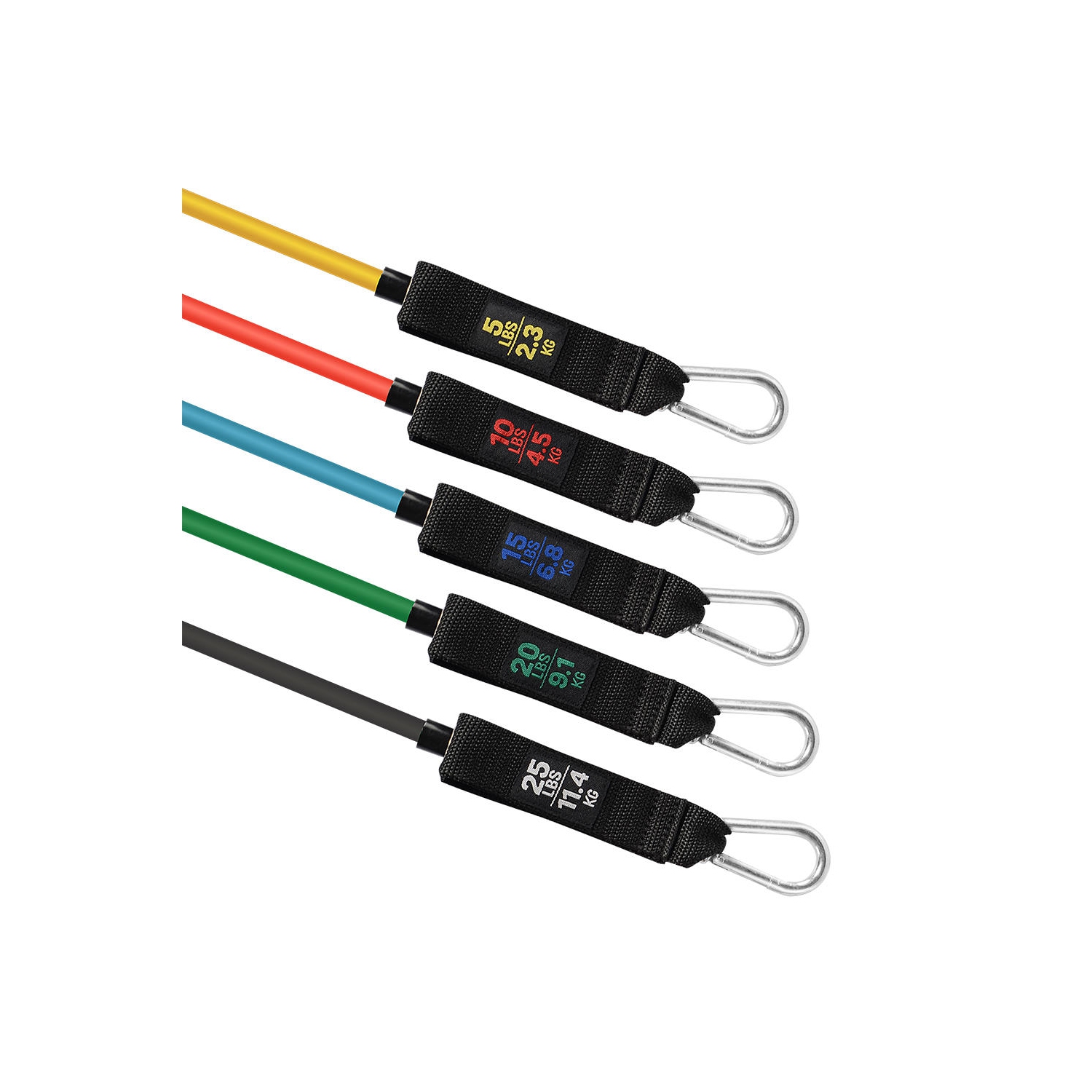 Ensemble de 11 bandes de résistance PHAT pour entraînement par résistance, mise en forme et physiothérapie