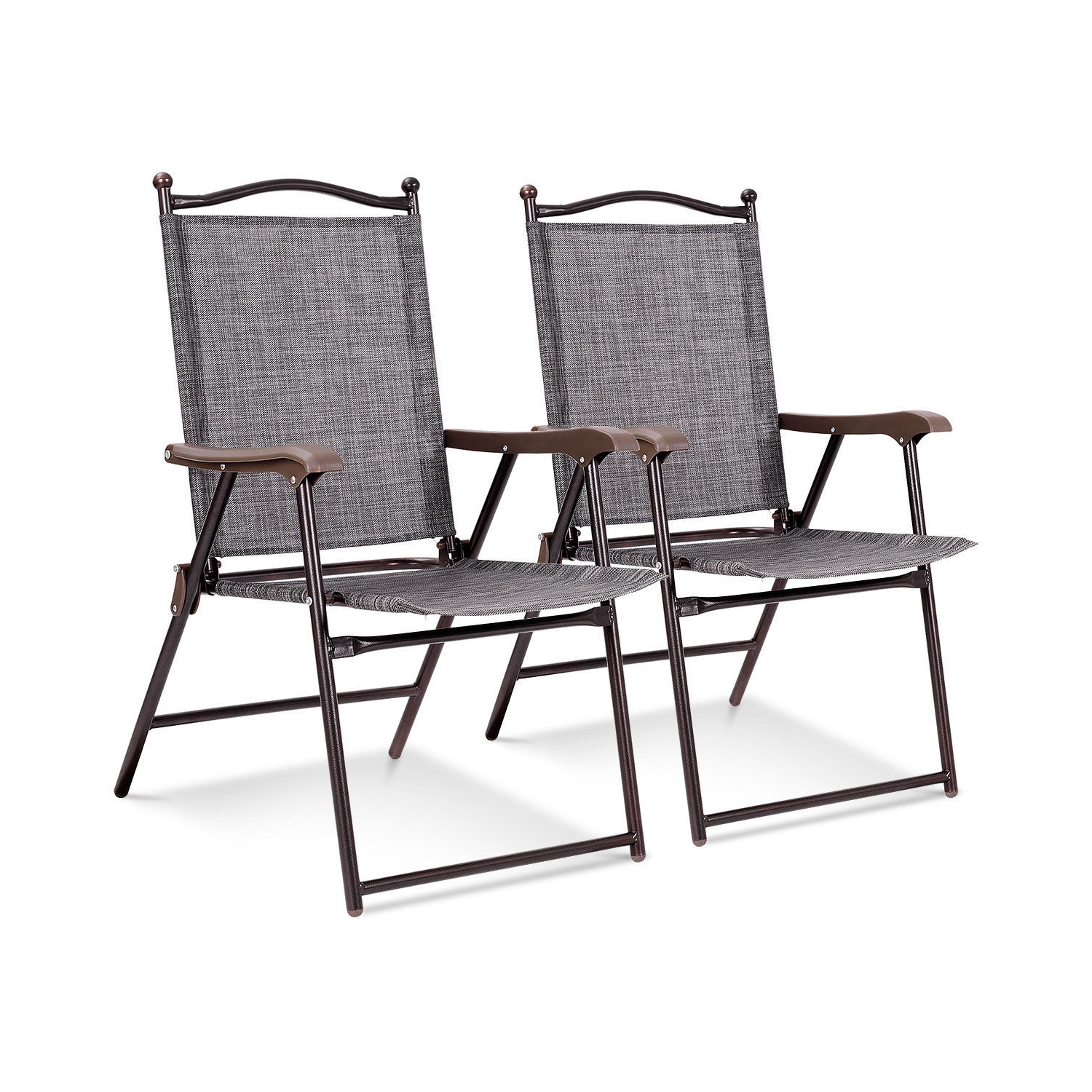 Lot de 2 chaises de camping pliables Costway