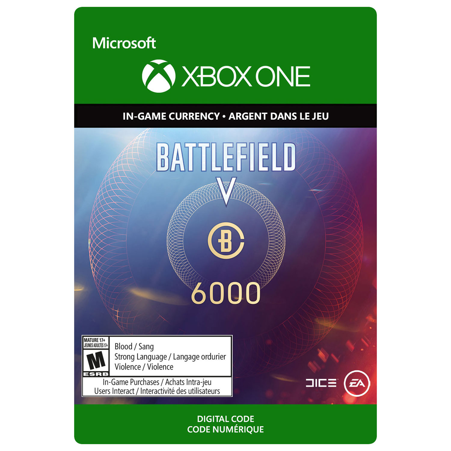 Battlefield V: 6000 Currency (Xbox One) - Digital Download