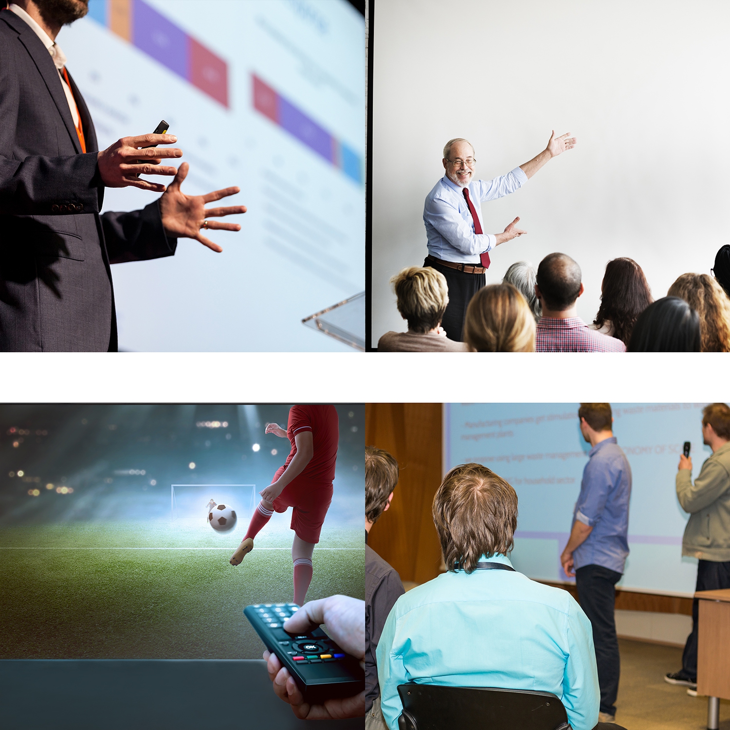 Projecteur vidéo DEL HD 720P de Krohm avec image jusqu’à 120 po! Longue durée de vie de la lampe de 20.000 heures, connexions AV/VGA/HDMI/USD/SD