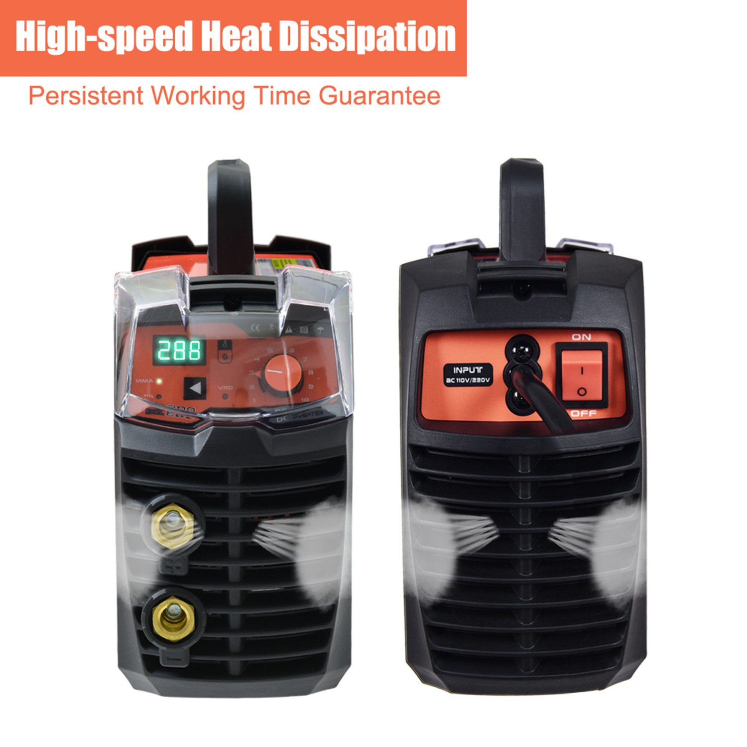 Costway MMA TIG ARC IGBT Welding Machine 200 AMP Welder DC Inverter LED Display