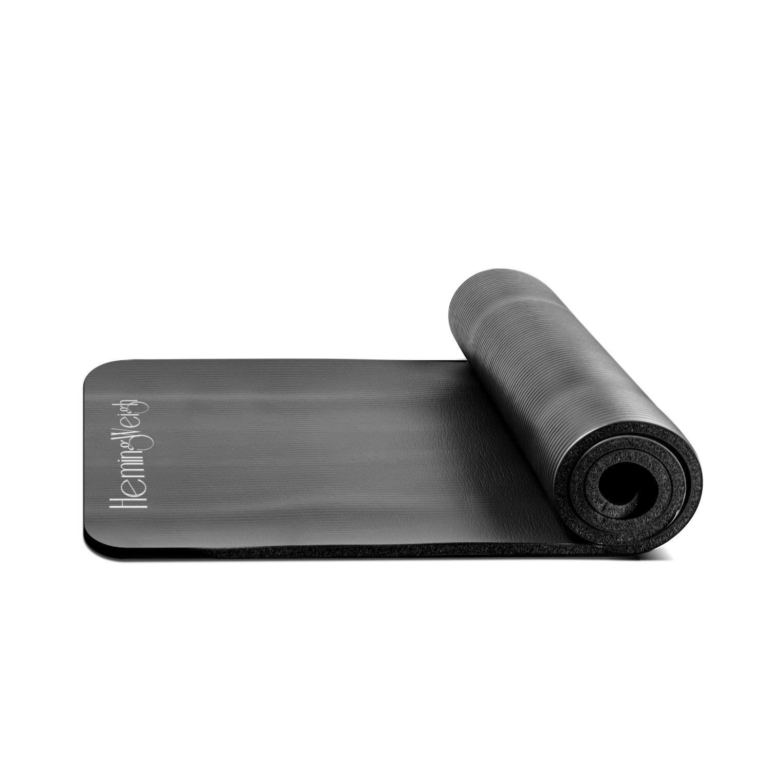 hemingweigh extra thick foam exercise mat from