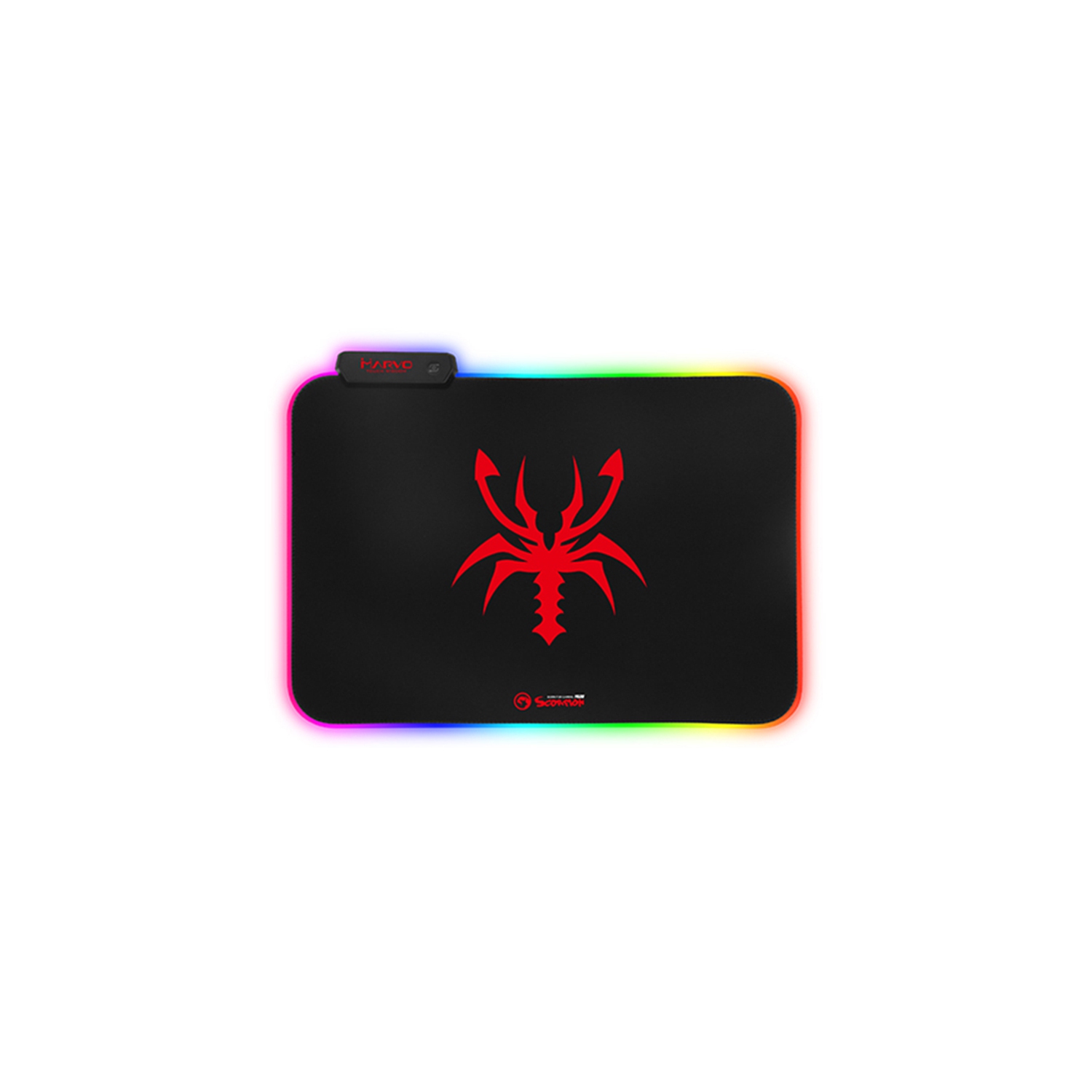 Marvo MG08 Size-M 350 x 250mm RGB Backlit Gaming Mouse Pad