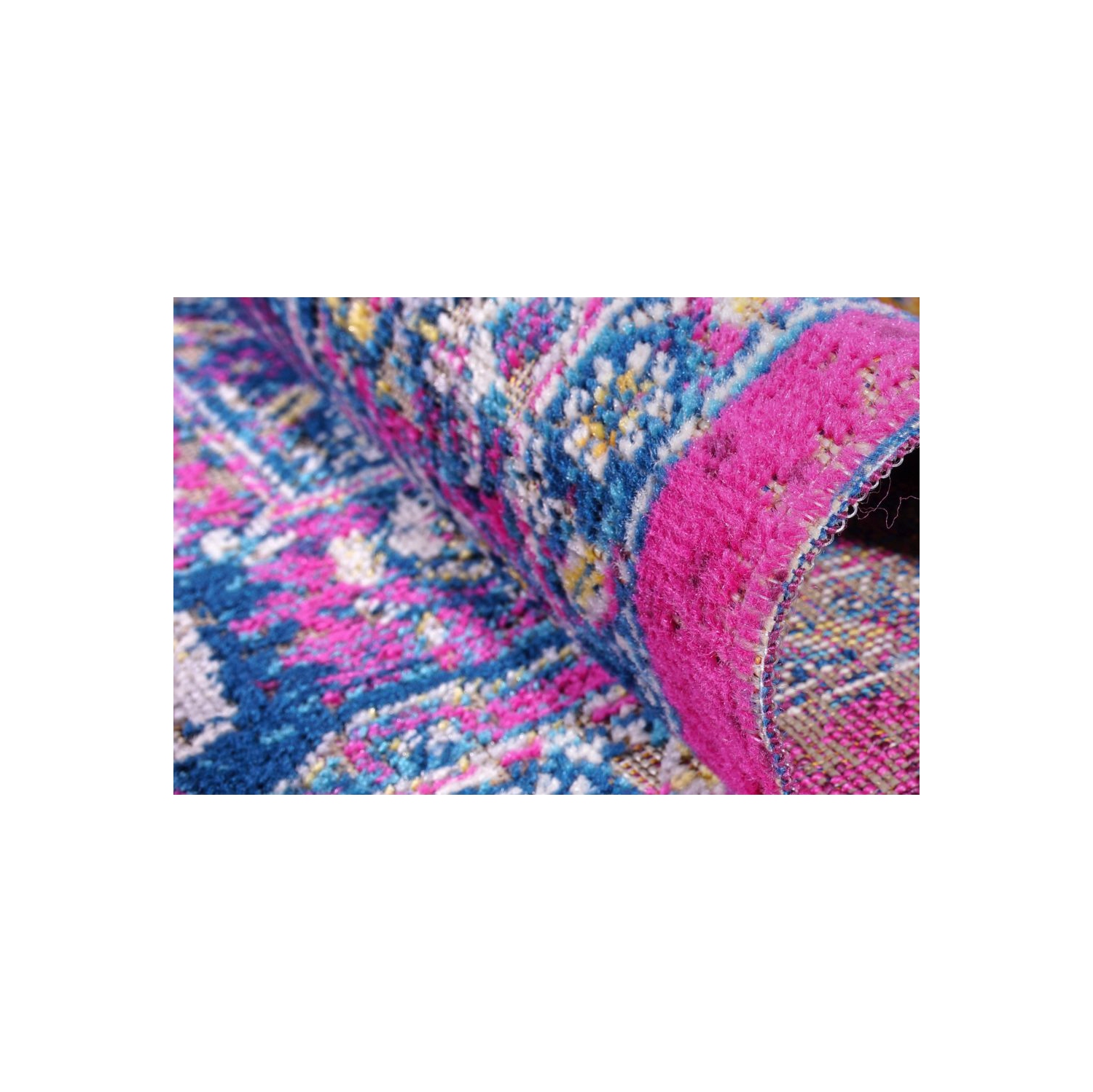 Tapis Perse intérieur/extérieur 6 pi 5 po x 9 pi 5 po - Bleu lilas