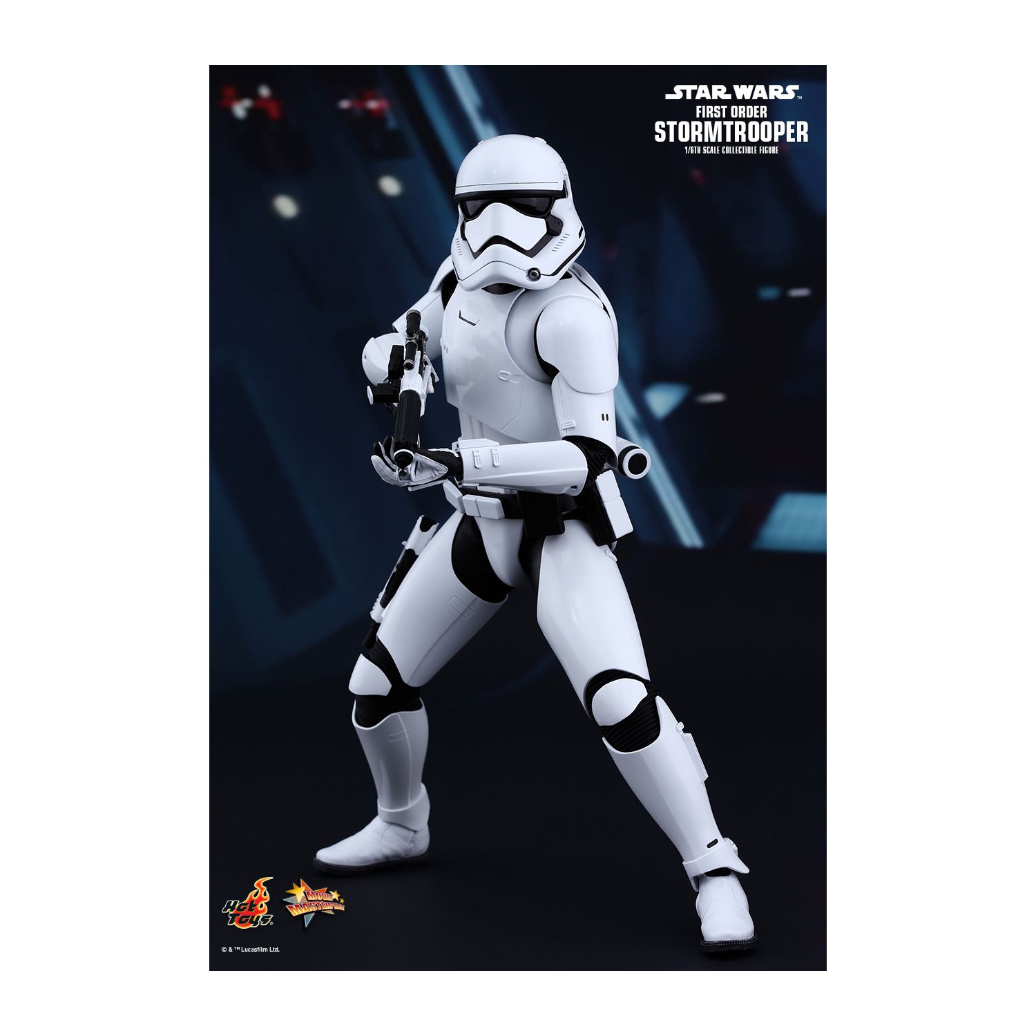 Star Wars The Force Awakens 12 Inch Action Figure Movie Masterpiece 1/6 Scale Series - First Order Stormtrooper Hot Toys