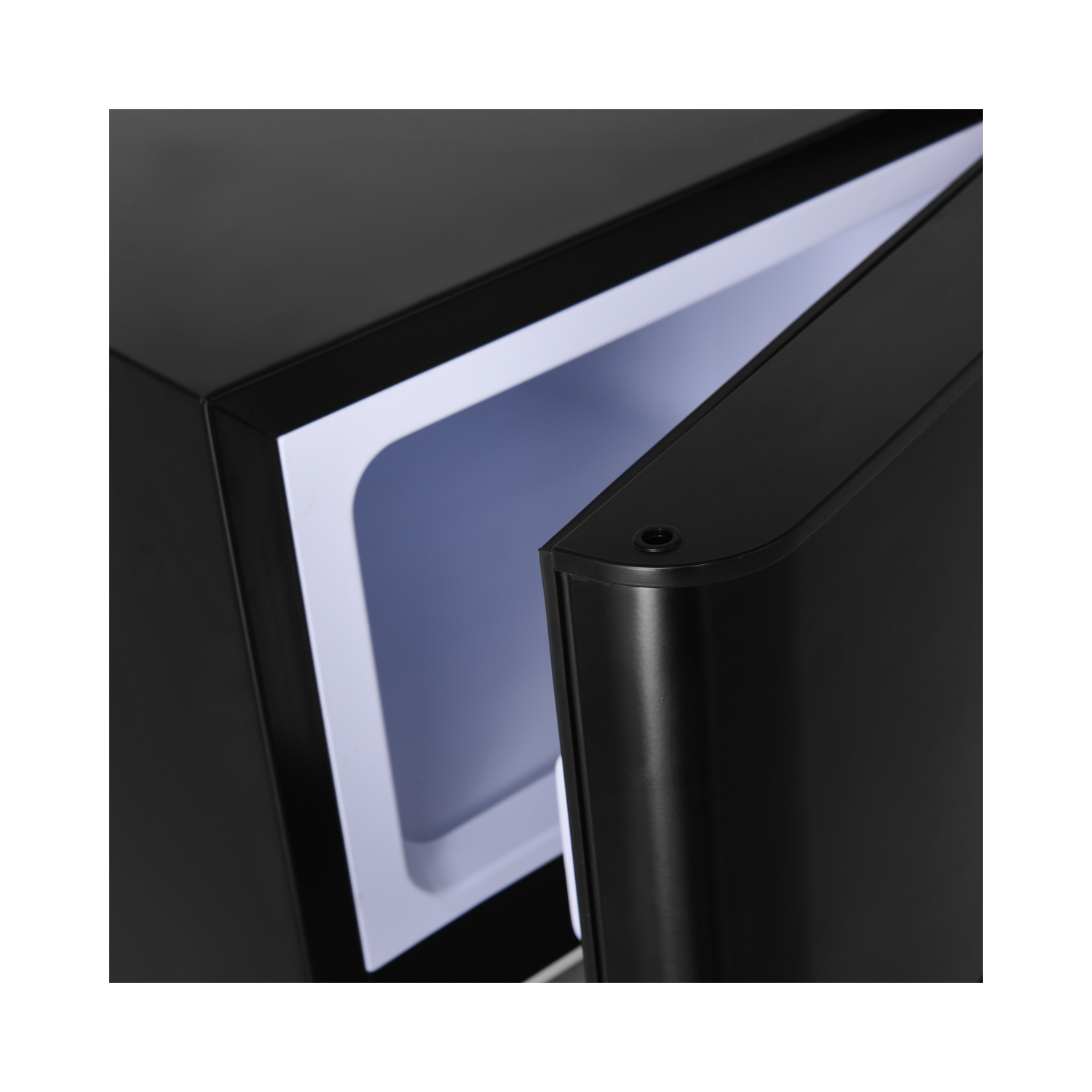 COSTWAY Refrigerator Small Freezer Cooler Fridge Compact 3.2 cu ft. - Black