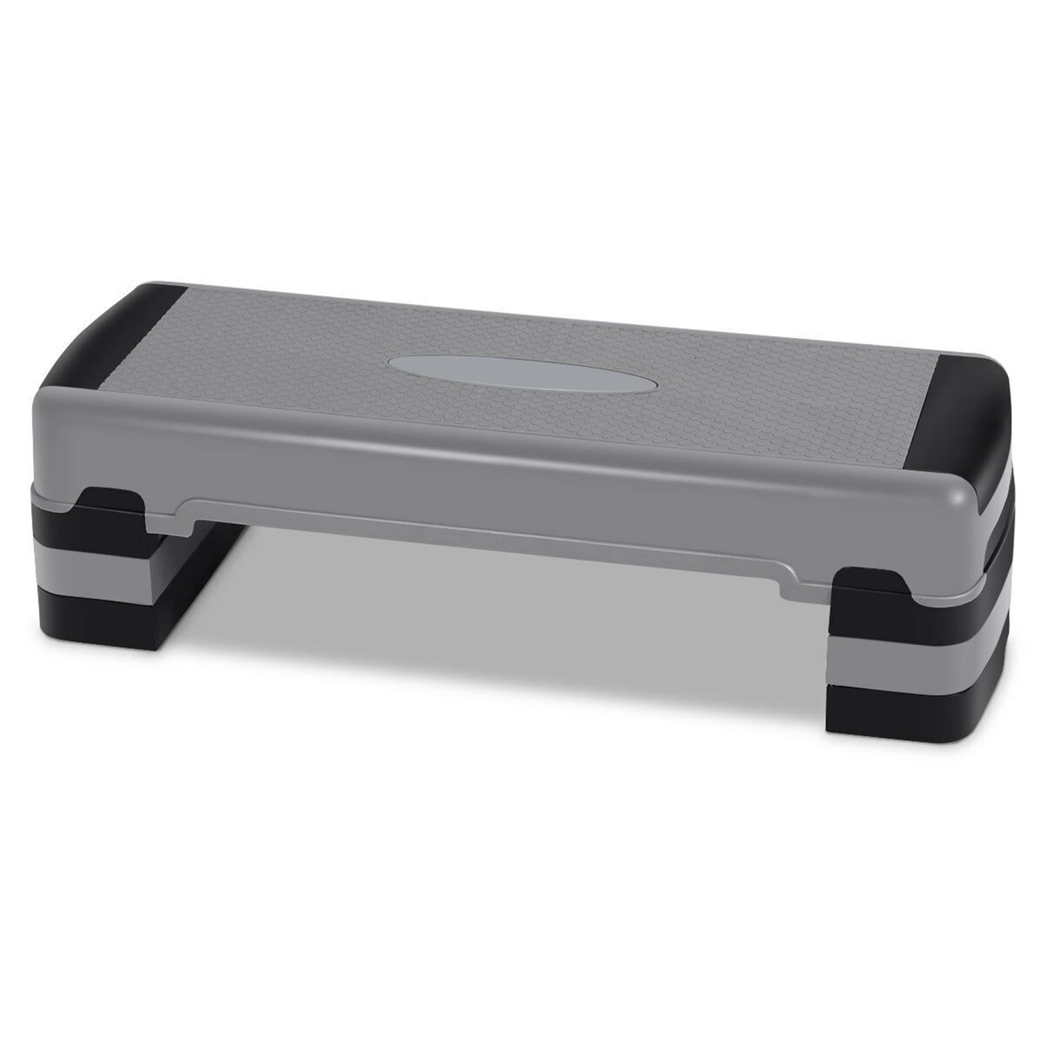 Fitness Aérobic Stepper Cardio ajustable 6"-8"-10" Exercice stepper empilables de la marque Costway