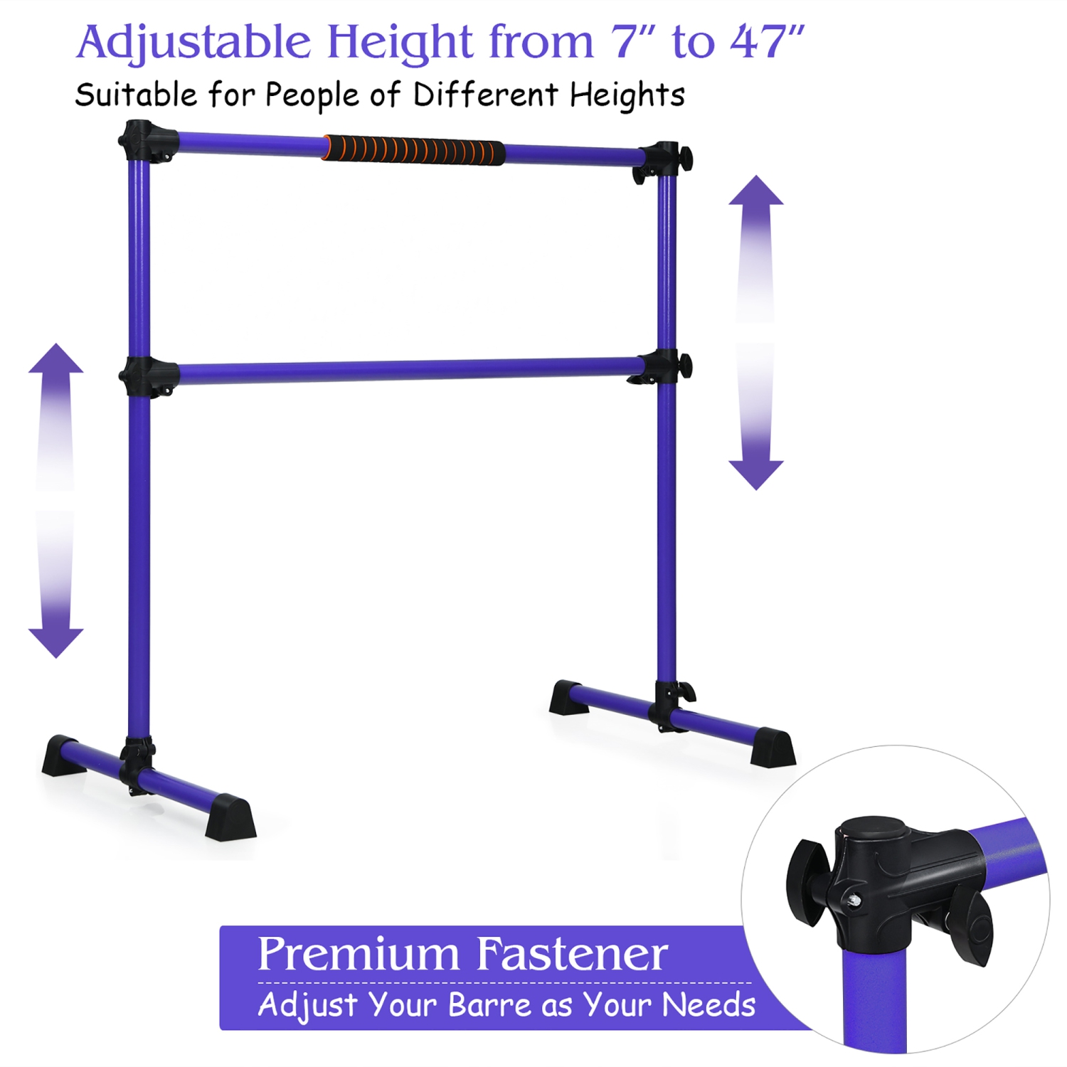 Height Width Adjustable Dancing Stretch Barre, Freestanding Portable Dance  Bar for Home or Studio, Non-Slip Training Barre for Adult and Kids - China Ballet  Barre and Ballet Bar price
