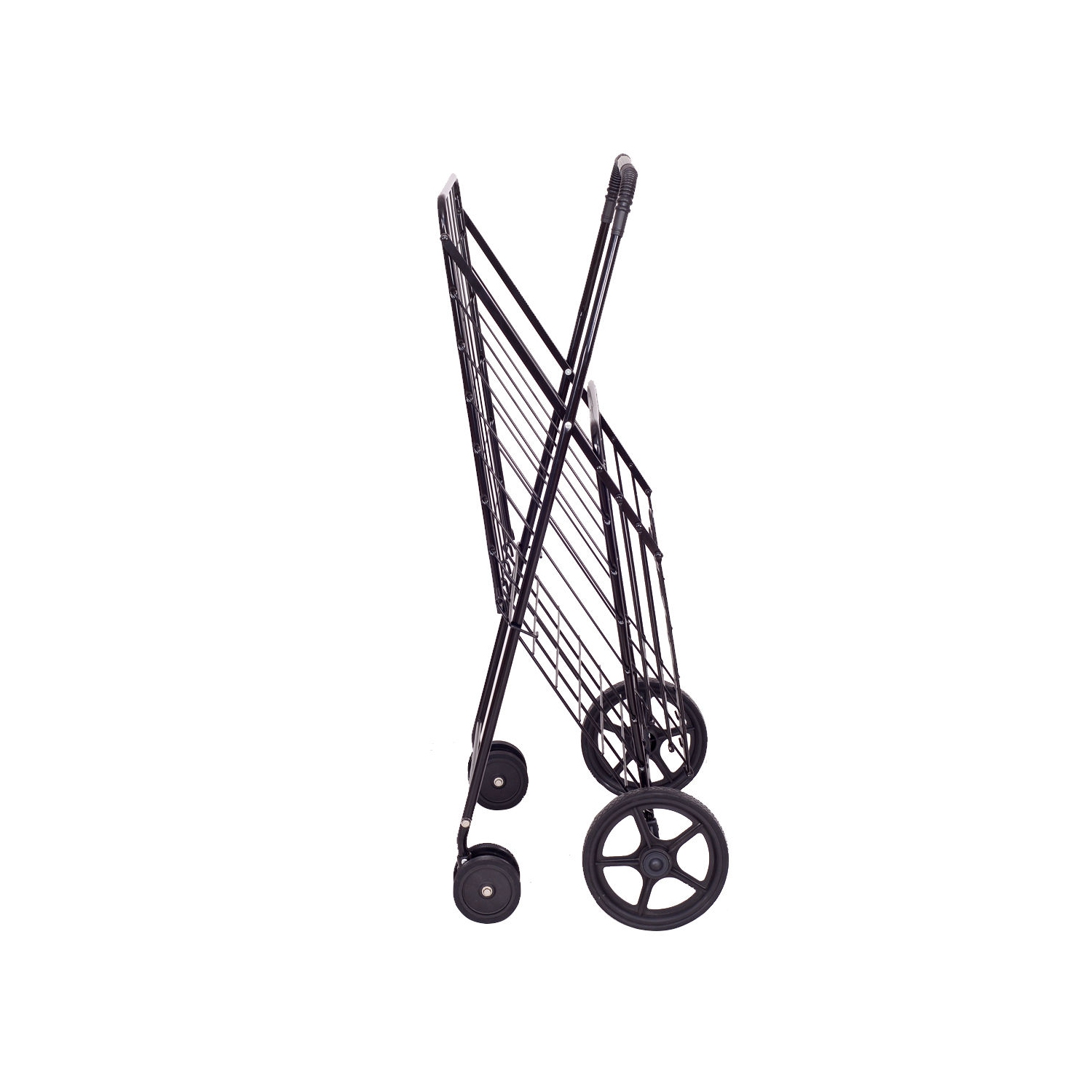 Panier de magasinage pliant panier géant Épicerie à roulettes pivotantes