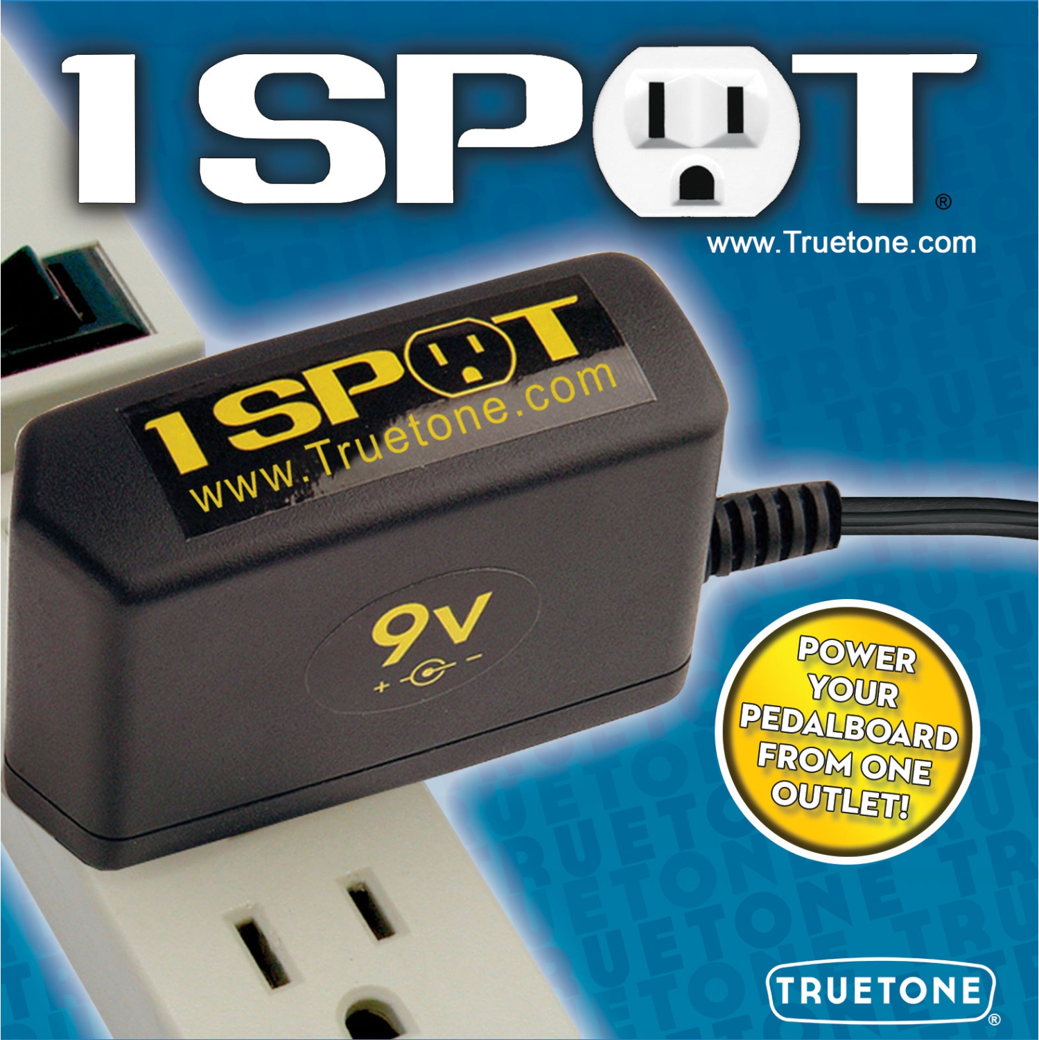 Truetone 1 Spot 9VDC/1700mA Adaptor