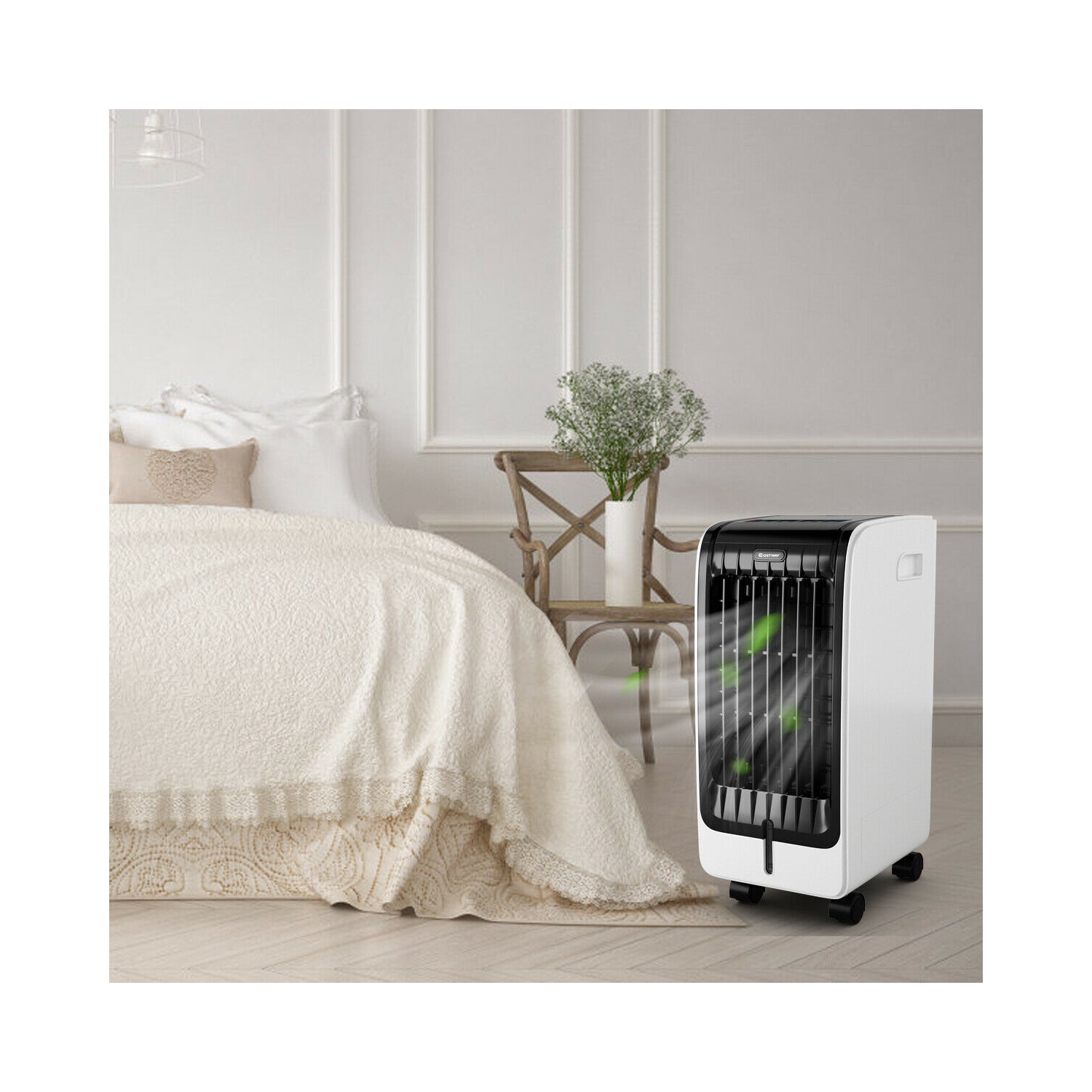 Costway Evaporative Air Cooler Portable Fan Conditioner Cooling Touch Pad Remote