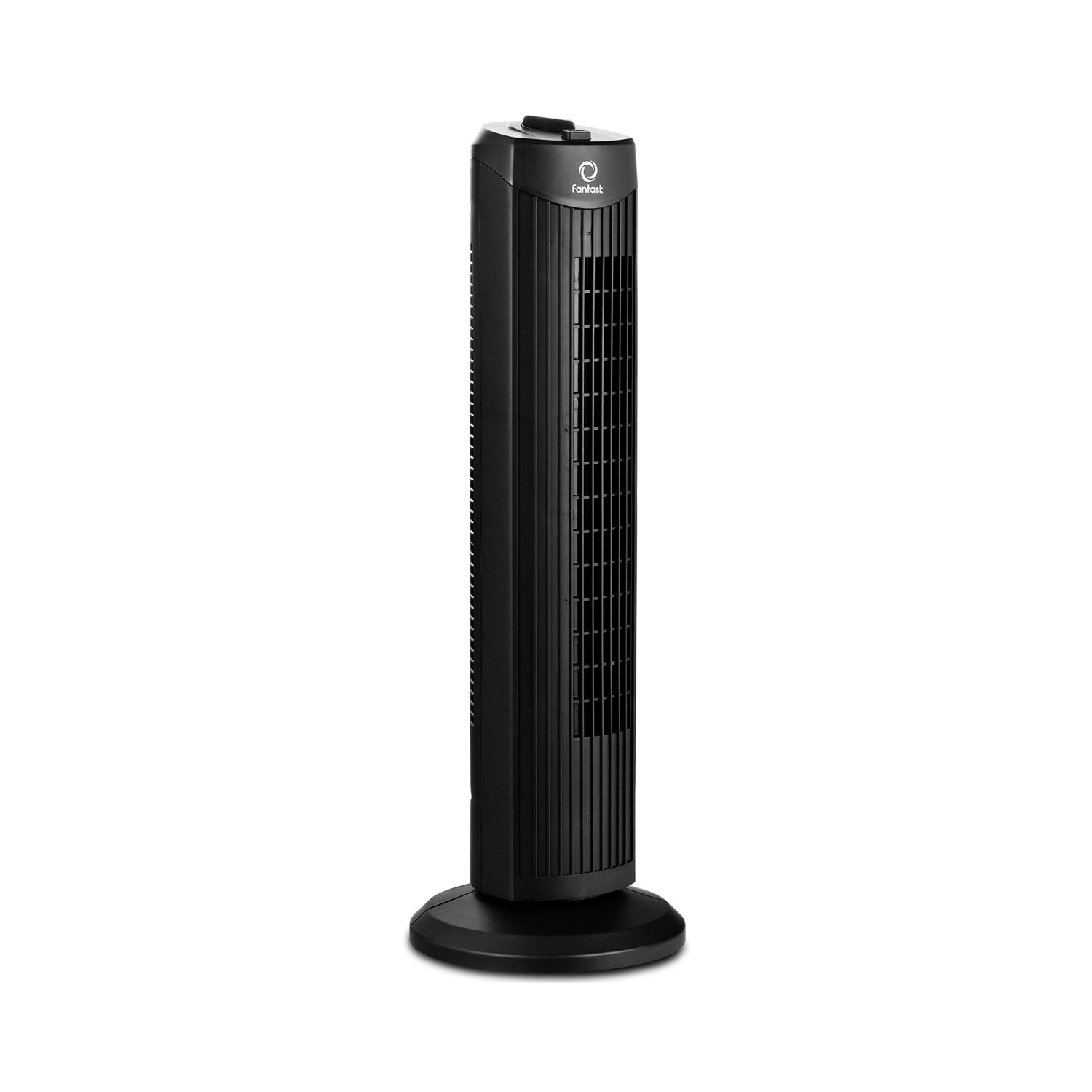 Fantask 35W 28" Oscillating Tower Fan 3 Wind Speed Quiet Cooling Black
