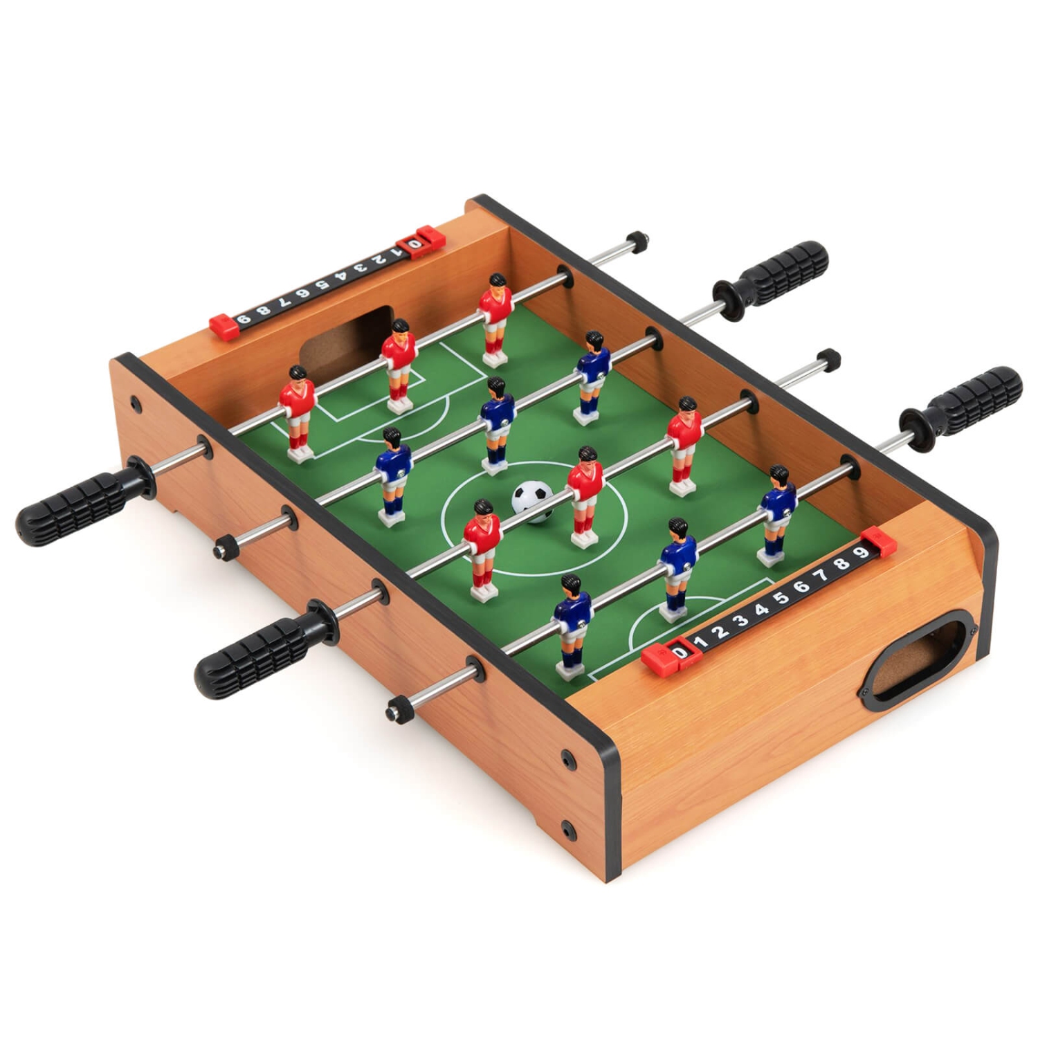Costway 20" Football Table Competition Game Soccer Arcade Sized Indoor Sports