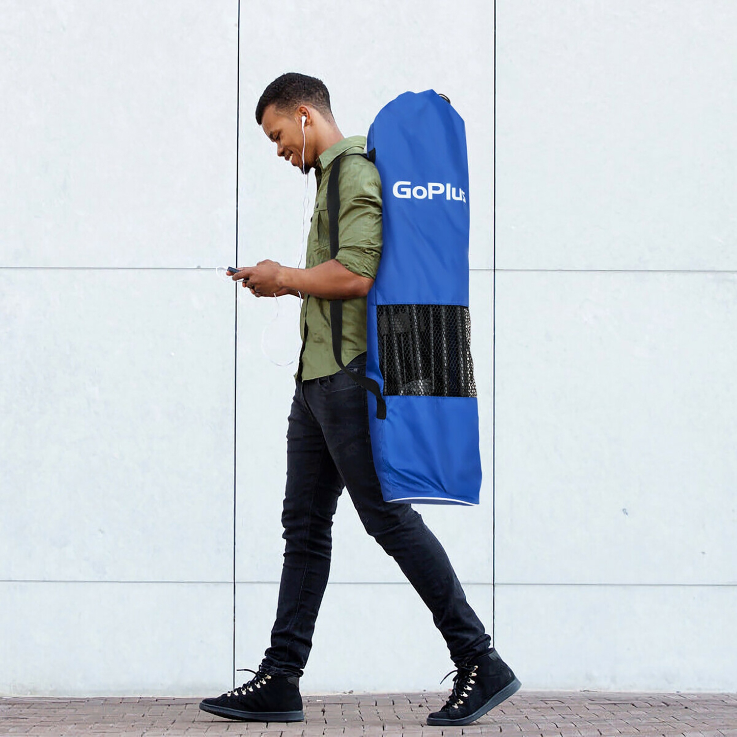 Filet d'entraînement de tennis de plage de badminton portatif de 13 x 8 pi avec sac de transport de Costway