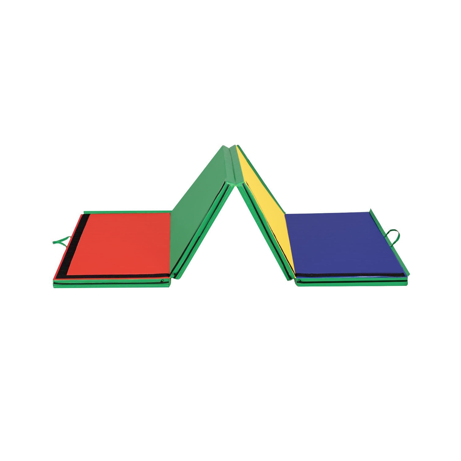 Costway 4'x10'x2" Gymnastics Mat Folding Panel Thick Gym Fitness Exercise