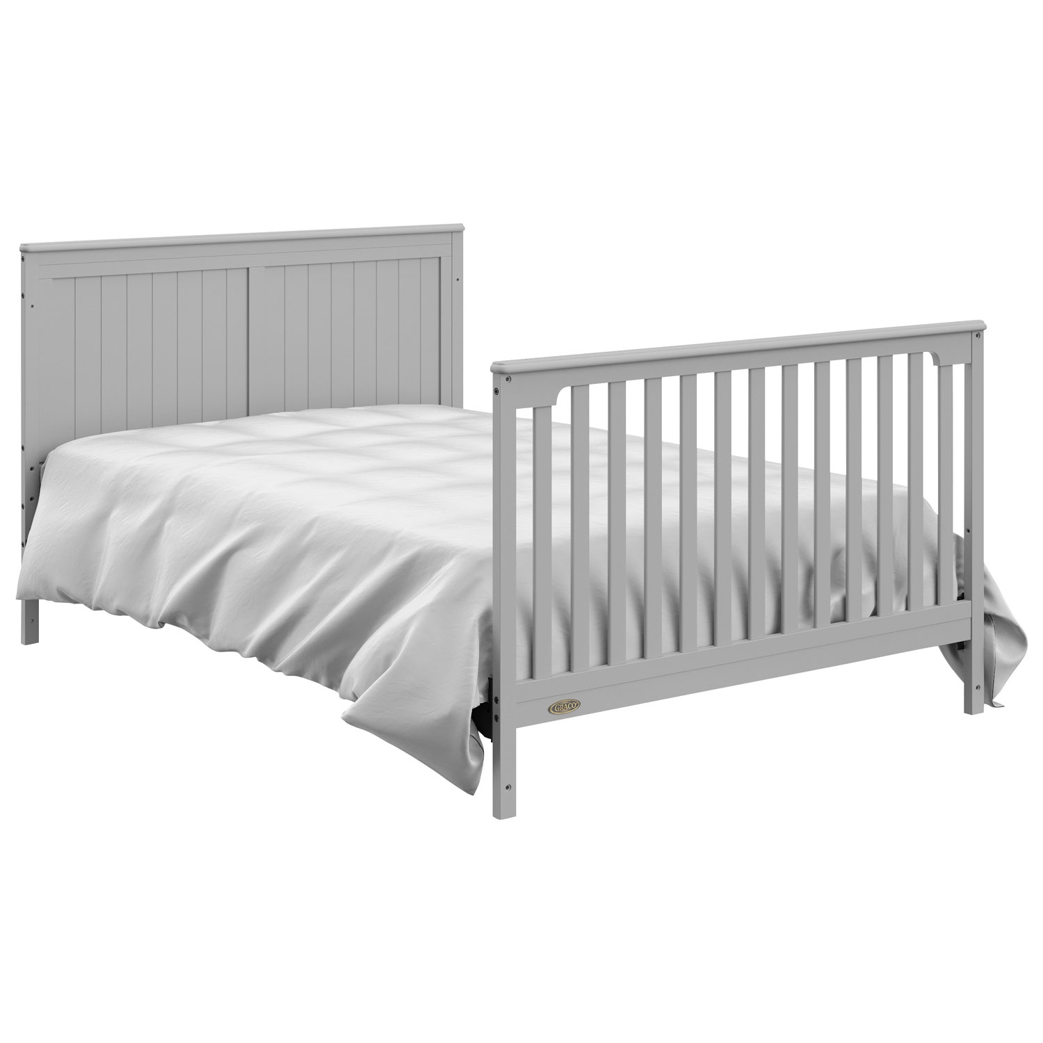 Graco Hadley 4-in-1 Convertible Crib - Grey