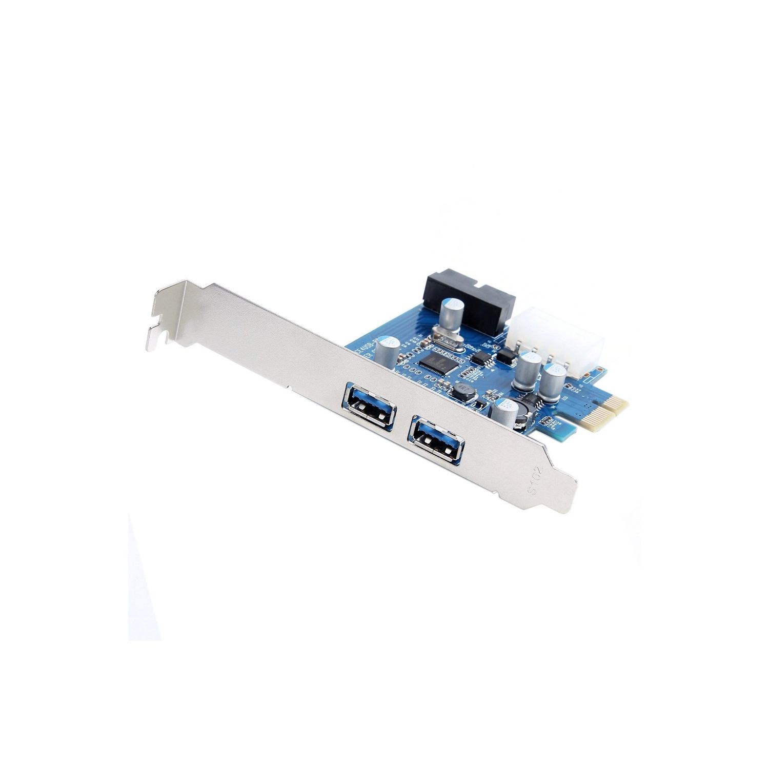 axGear USB 3.0 PCI-E Controller Card 2 External Port w/ Internal 19 Pin Connection