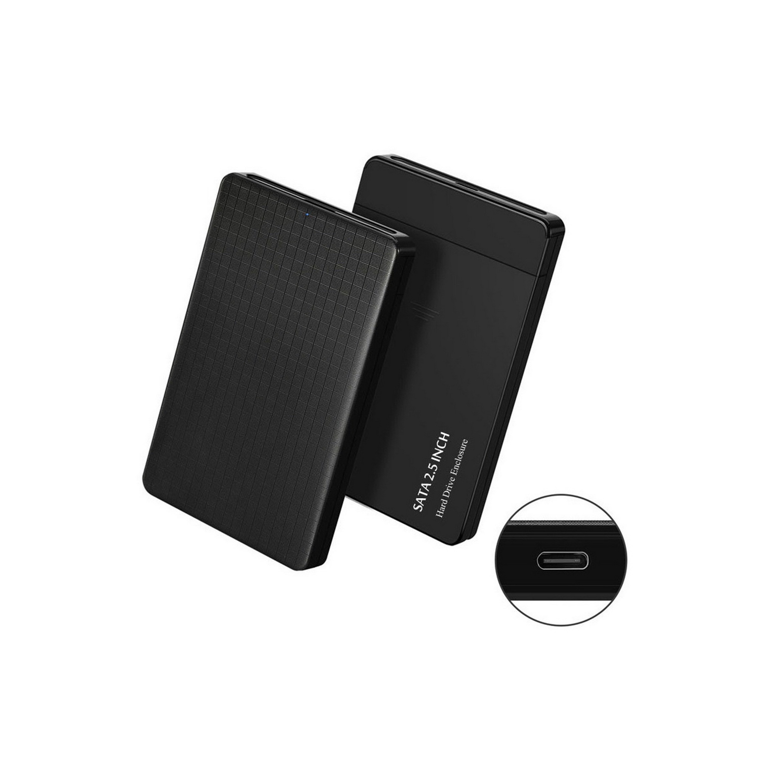 axGear USB-C 3.1 Enclsoure 2.5 Inch SATA Hard Drive External Case SSD USB Type C Box