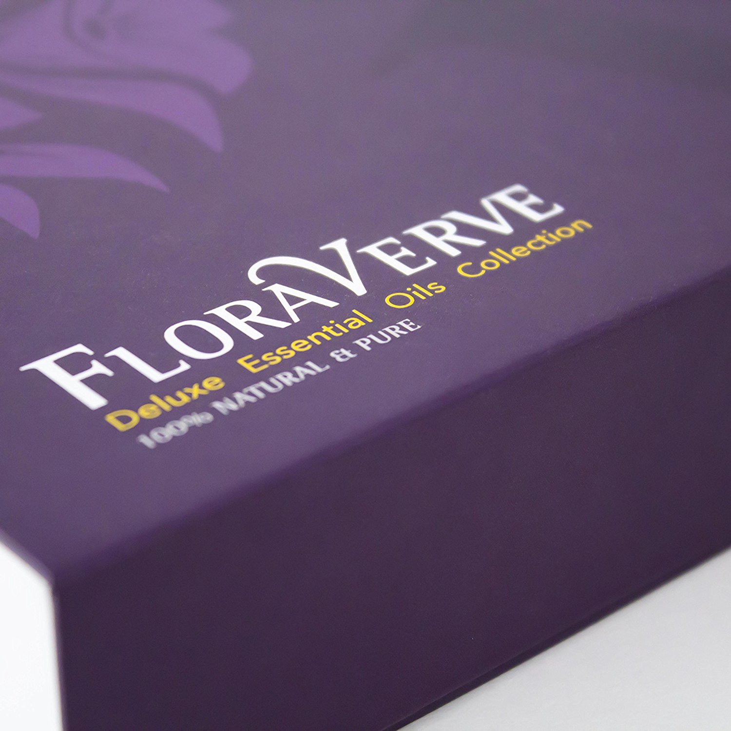 Floraverve Deluxe Essential Huiles, Ensemble de collection 8 senteurs naturel pour huiles essentielles aromathérapie naturelle - 8 x 10 ml