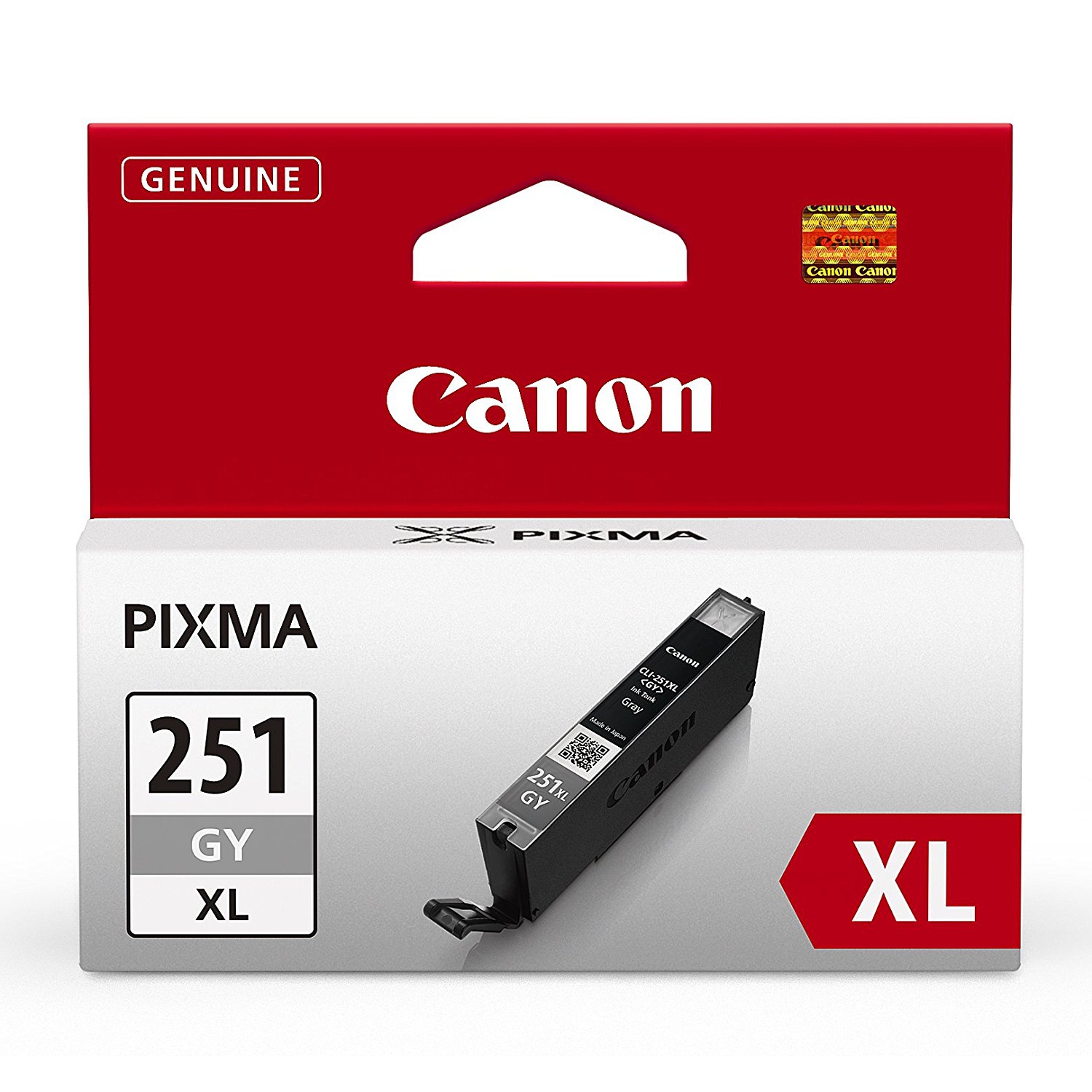 Cartouche d’encre grise CLI-251XL authentique de Canon - 6452B001