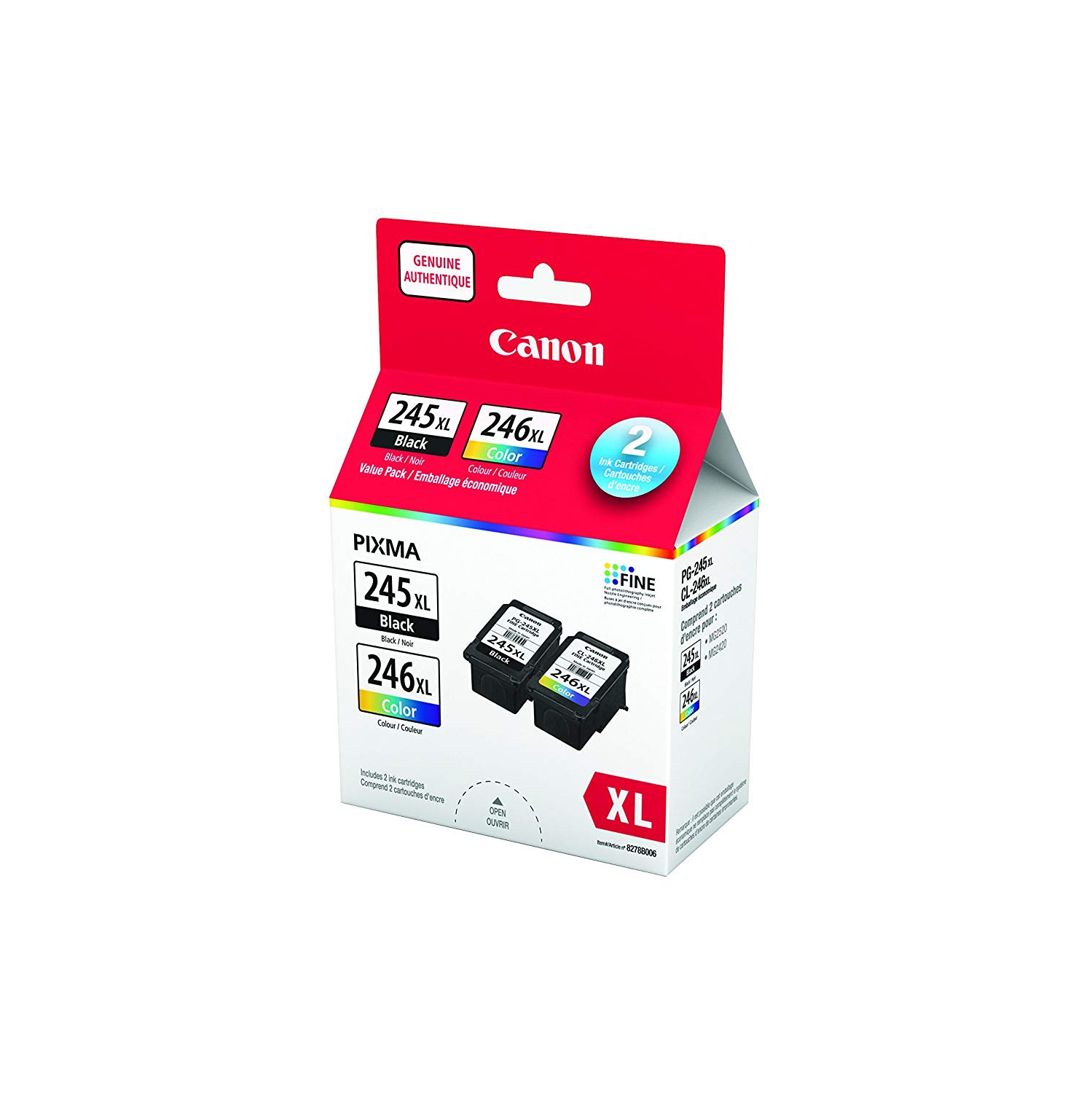 Canon PG-245XL / CL-246XL Ink Value Pack Ink