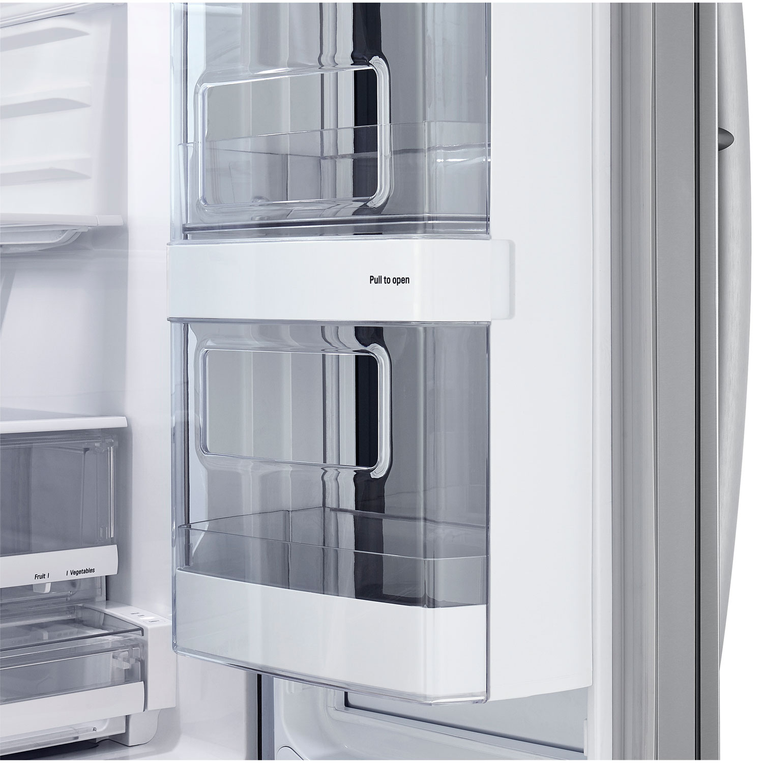 Lg 36 27 5 Cu Ft French Door Refrigerator With Water Ice Dispenser Lfxs28596s Stainless Steel Best Buy Canada