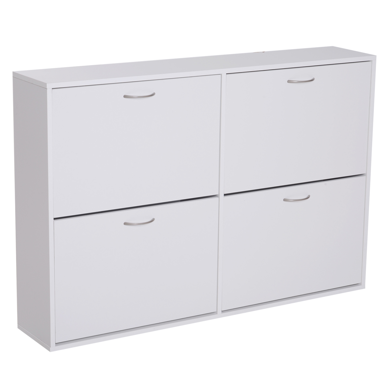 Homcom Flip Down Shoe Shelf White Best Buy Canada