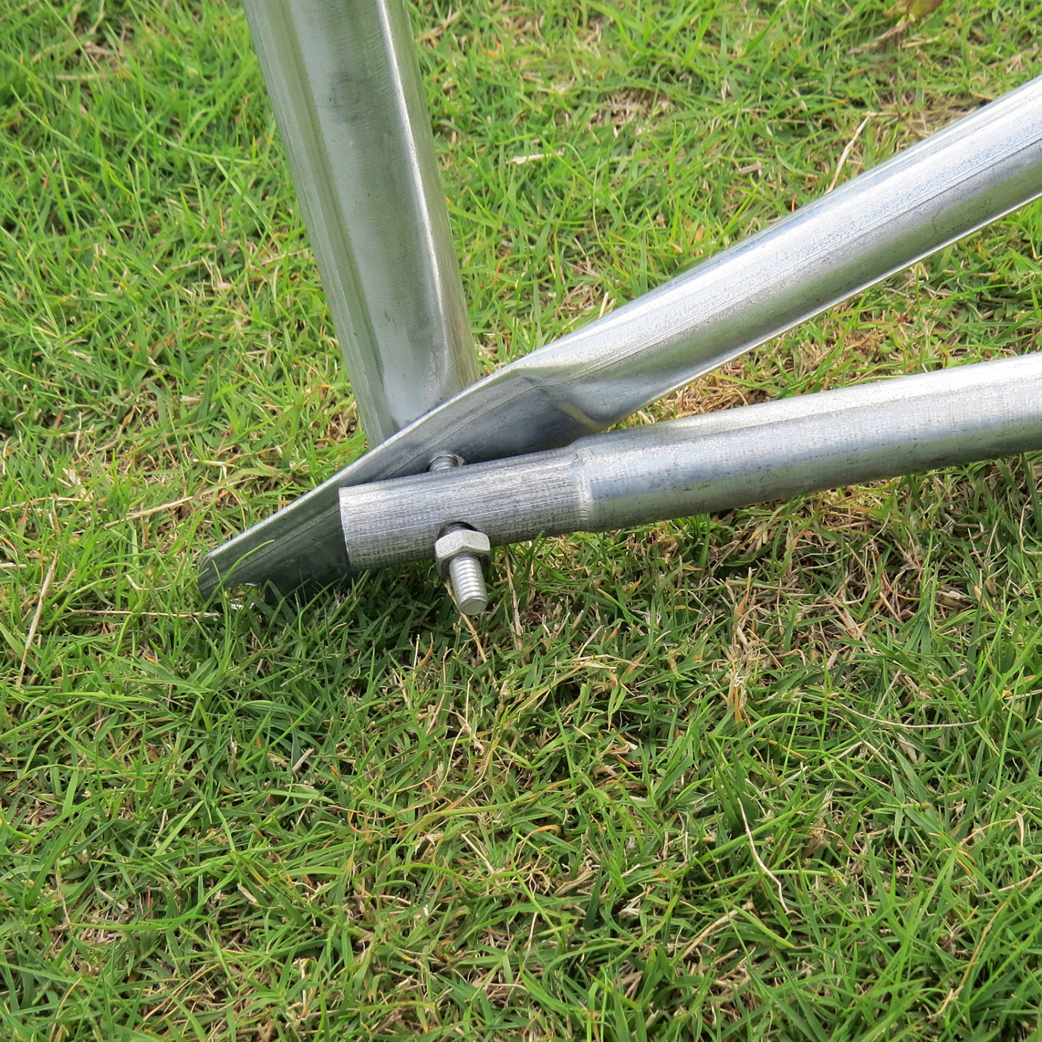 Tente de tunnel de service intense vert de Outsunny