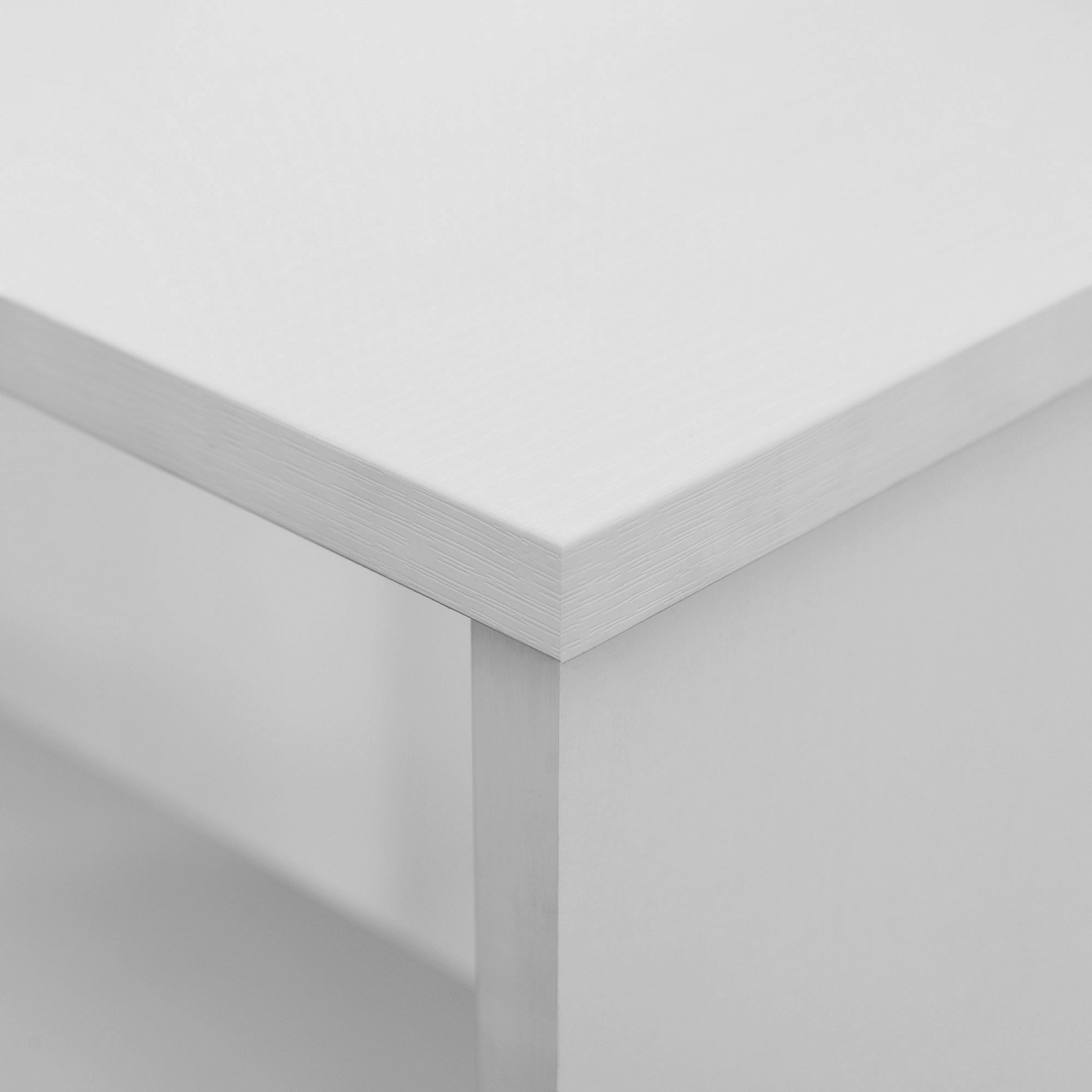 HOMCOM – Bureau en L de 47 po, bureau en coin pivotant à 360°, table de travail d'ordinateur réversible avec tablette de rangement pour bureau à