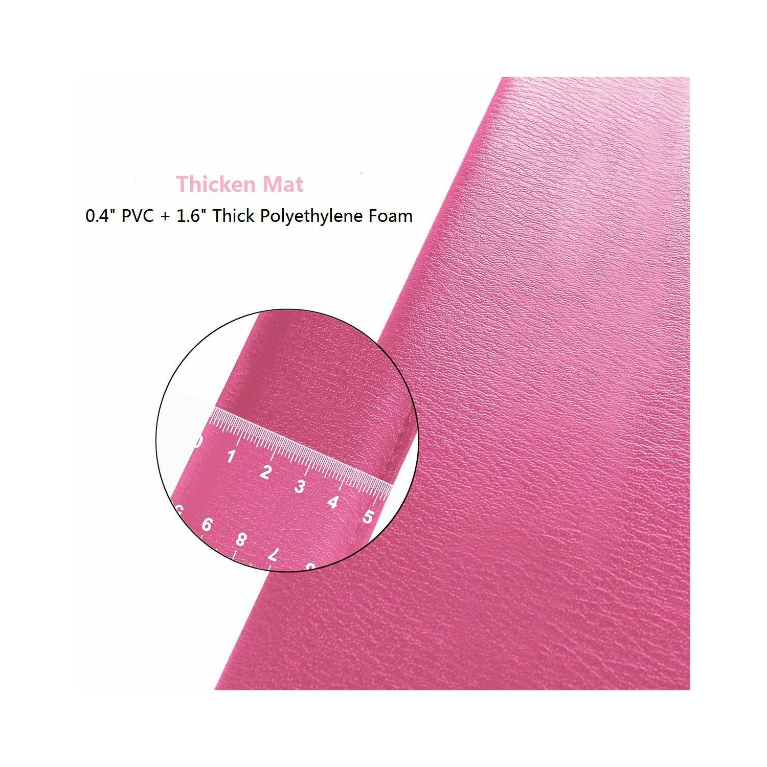 2" T Foldable Pole Dance Mat Yoga Exercise Safety Dancing Cushion Crash Mat